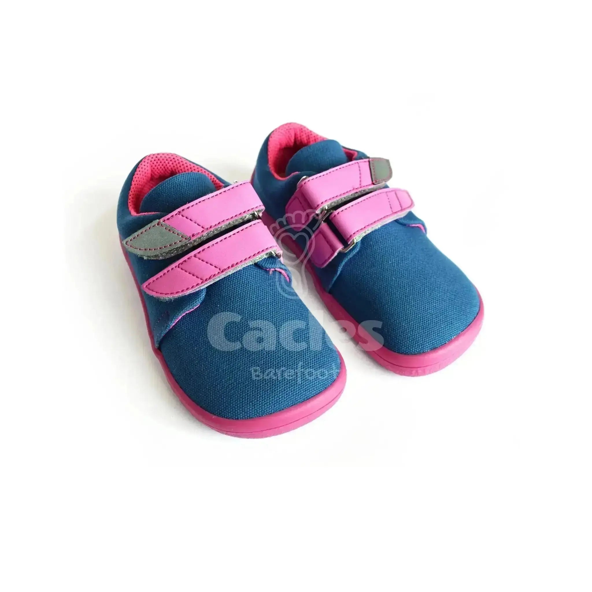 Beda - BF 0001/TEX/W Blueberry - Lonetas Barefoot infantiles azul y rosa