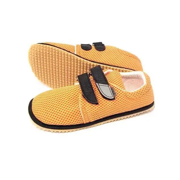 Beda - BF 060020/ST/W Orange - Zapatillas barefoot infantiles de verano naranja