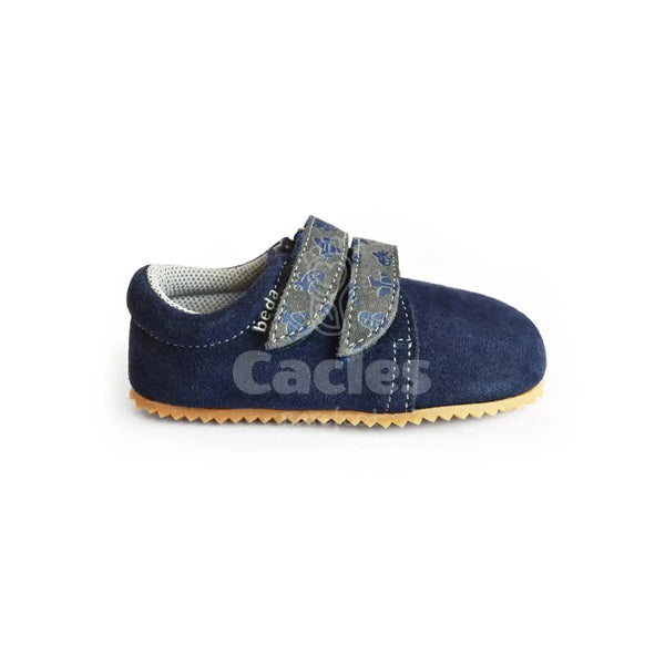 Beda - BF 060754/W/N Lucas - Zapatos Respetuosos Primeros Pasos azul marino