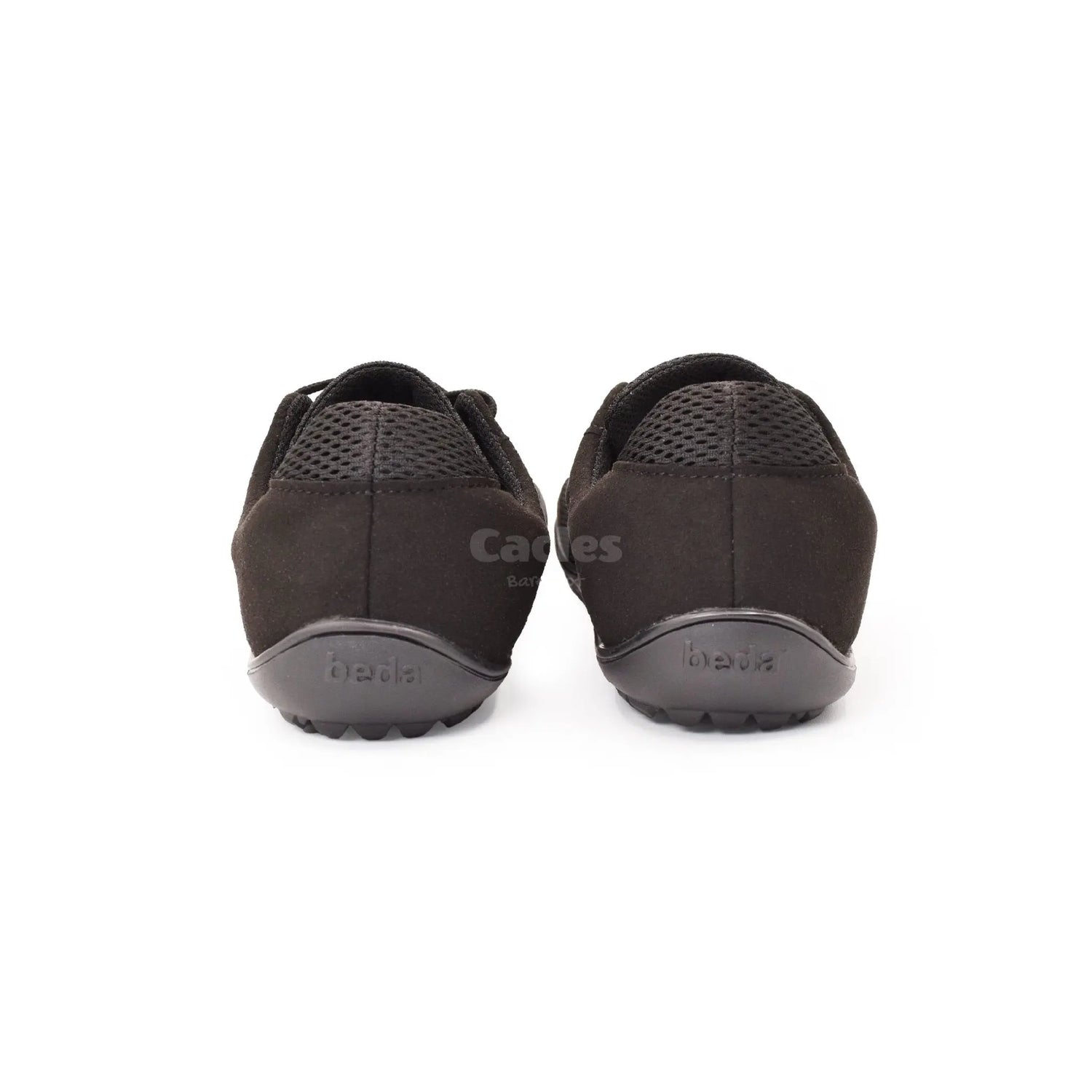 Beda - BF0002/SK black - Deportivas Barefoot Veganas de Adulto