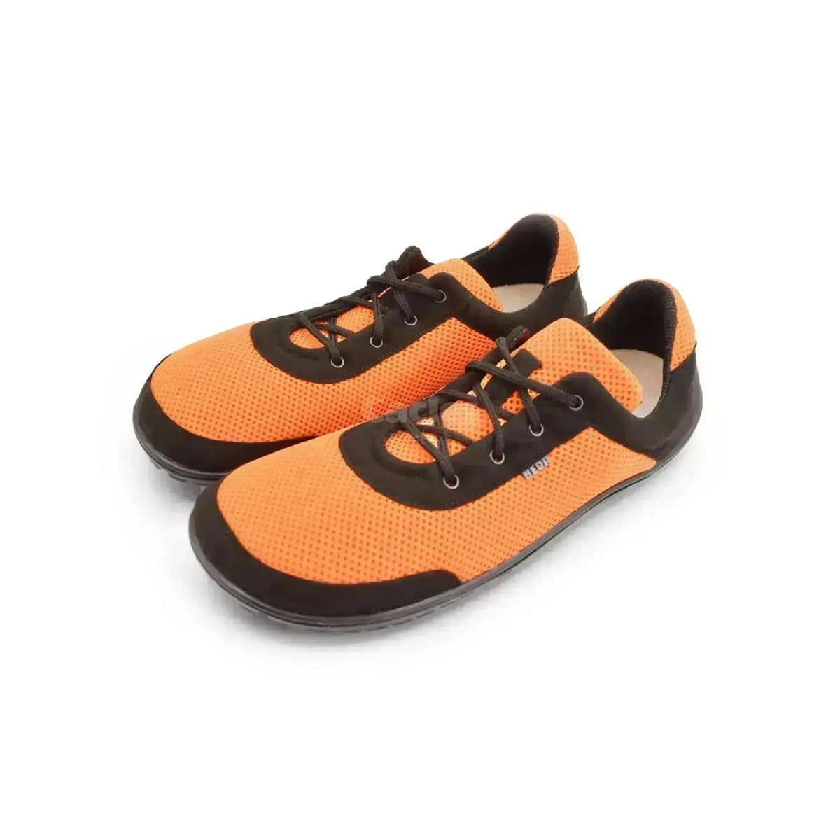 Beda - BF0002/SK black mandarine - Zapatillas Barefoot Veganas de Adulto Naranjas