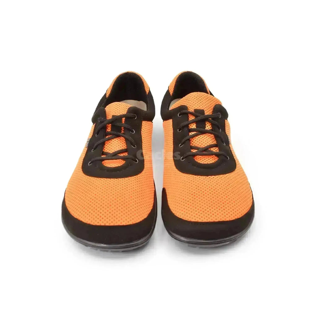 Beda - BF0002/SK black mandarine - Zapatillas Barefoot Veganas de Adulto Naranjas