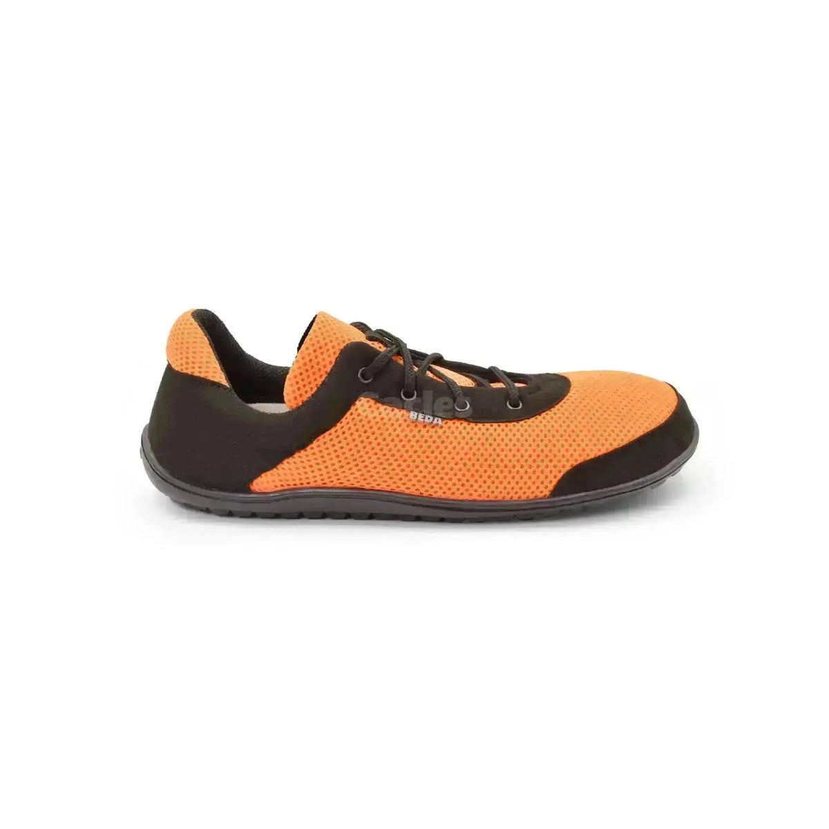 Beda - BF0002/SK black mandarine - Zapatillas Barefoot Veganas de Adulto Naranjas
