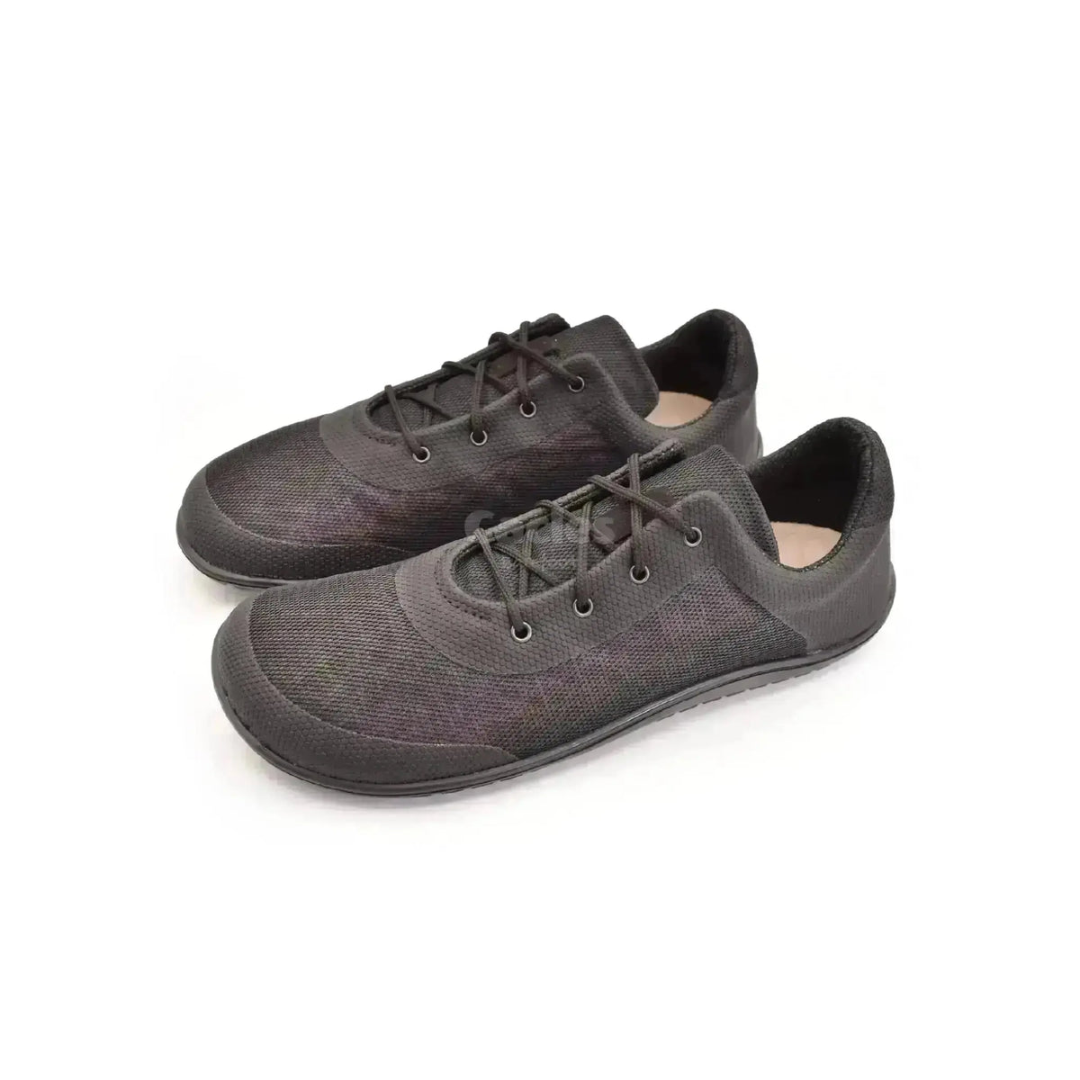 Beda - BF0002/SK daisy - Zapatillas Barefoot Veganas de Adulto Negras