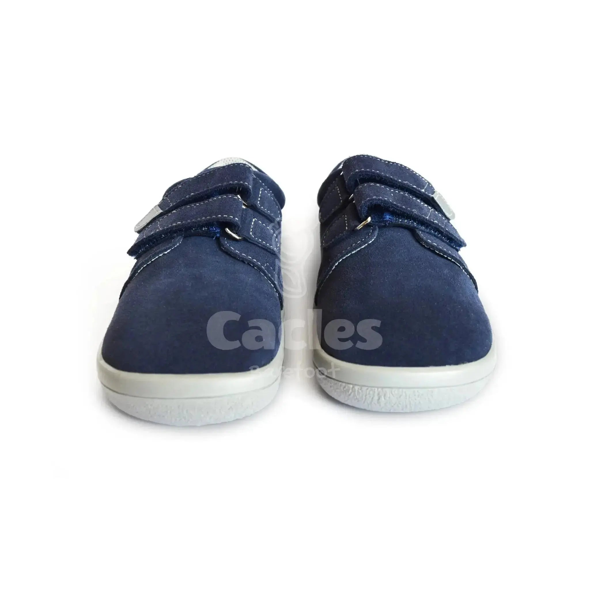 Beda - Lucas - zapatos colegiales barefoot infantiles azul marino