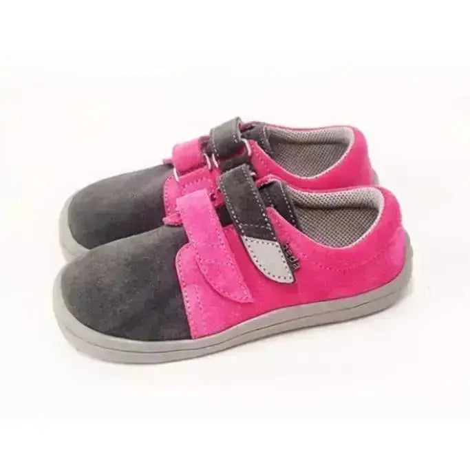 Beda - Rebecca - zapatos barefoot de niña fucsia