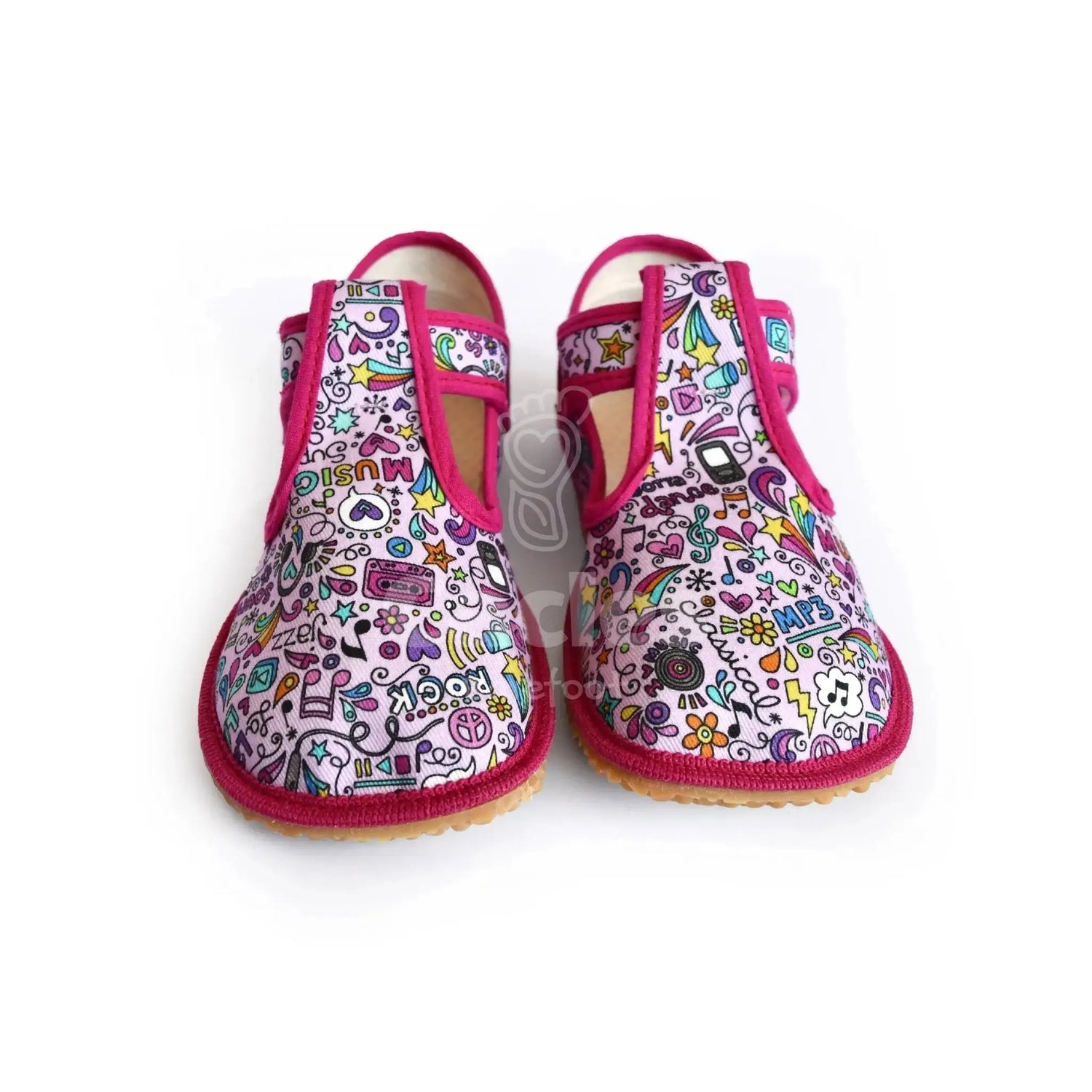 Beda - Slippers Music - Zapatillas de casa barefoot