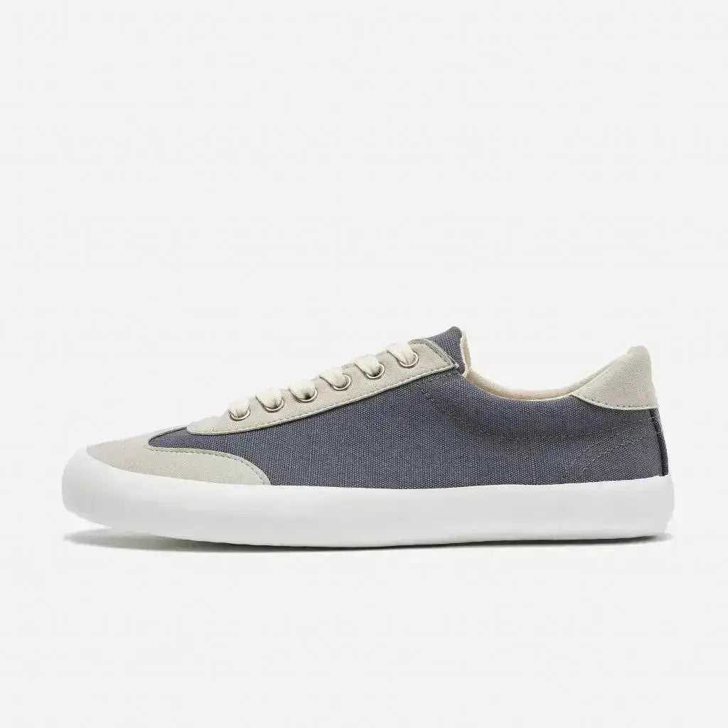 Bohempia Felix Dark Grey & White - Zapatillas barefoot veganas unisex gris oscuro