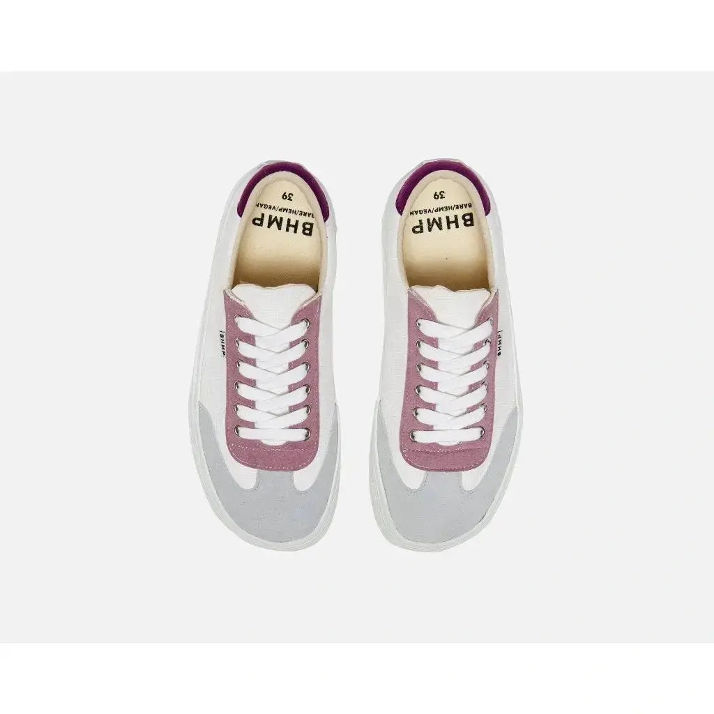 Bohempia - Felix Shell Purple - Zapatillas barefoot veganas para mujer morados y rosas
