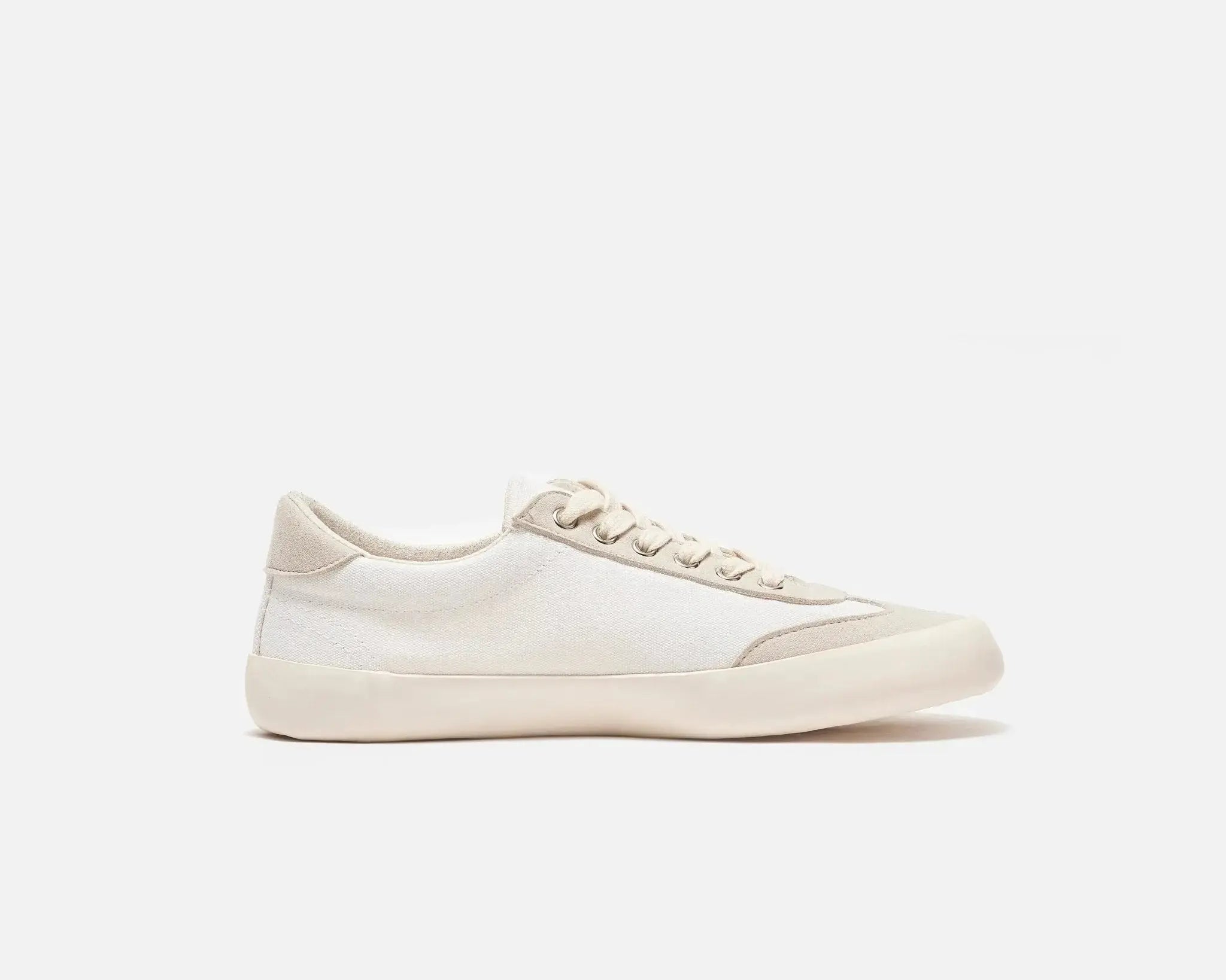 Bohempia - Felix White & Tan - Sneakers barefoot unisex blancos y beige