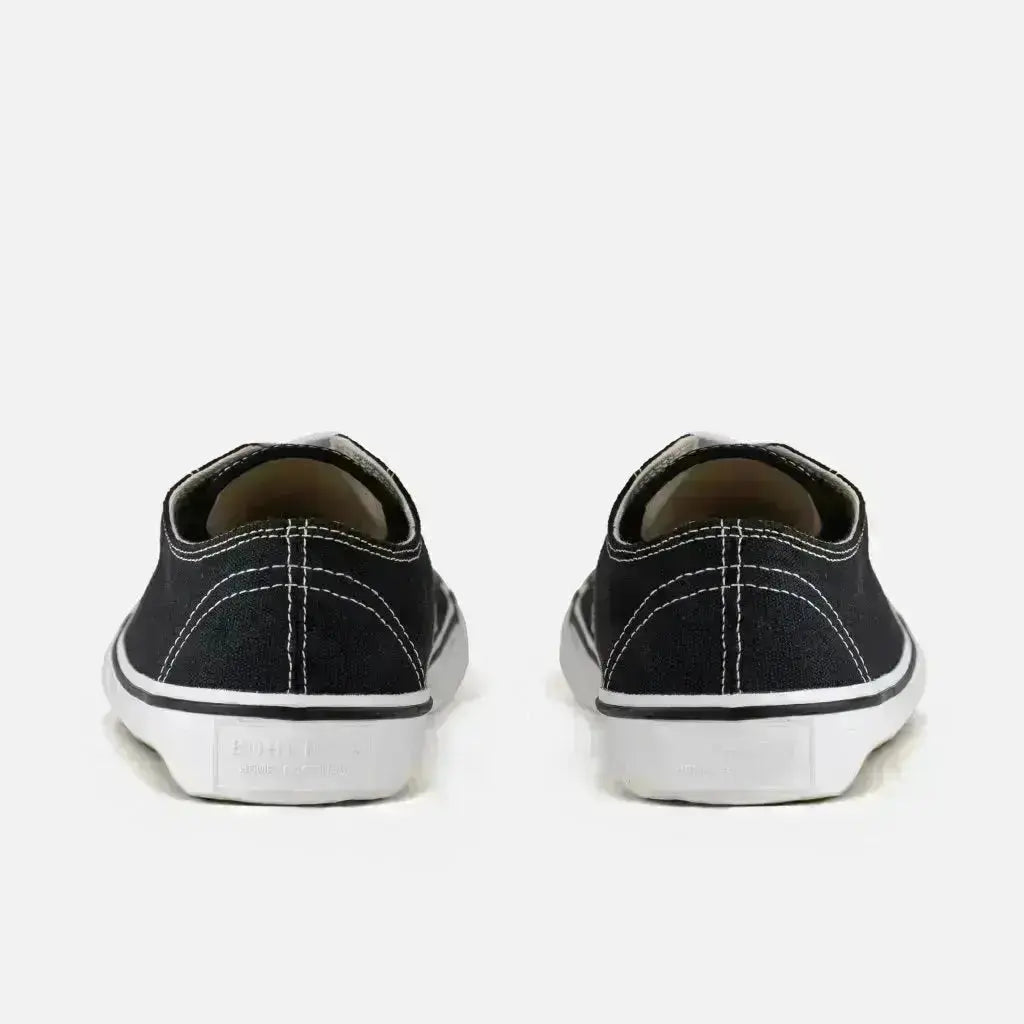 Bohempia Herlik Classic Black - Zapatillas barefoot veganas unisex negras