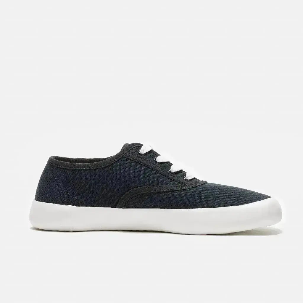 Bohempia - Kolda 2.0 Black White - Zapatillas barefoot veganas unisex negras