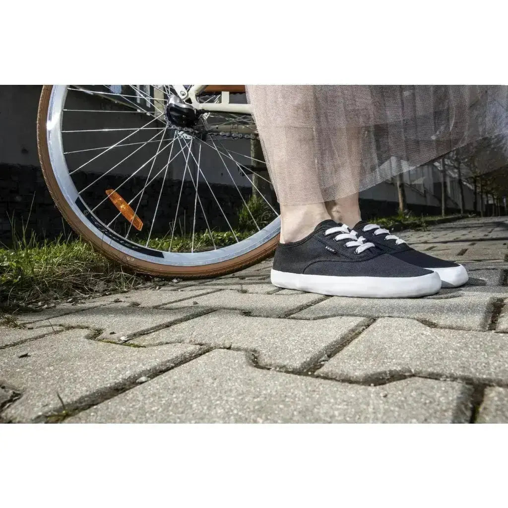 Bohempia - Kolda 2.0 Black White - Zapatillas barefoot veganas unisex negras