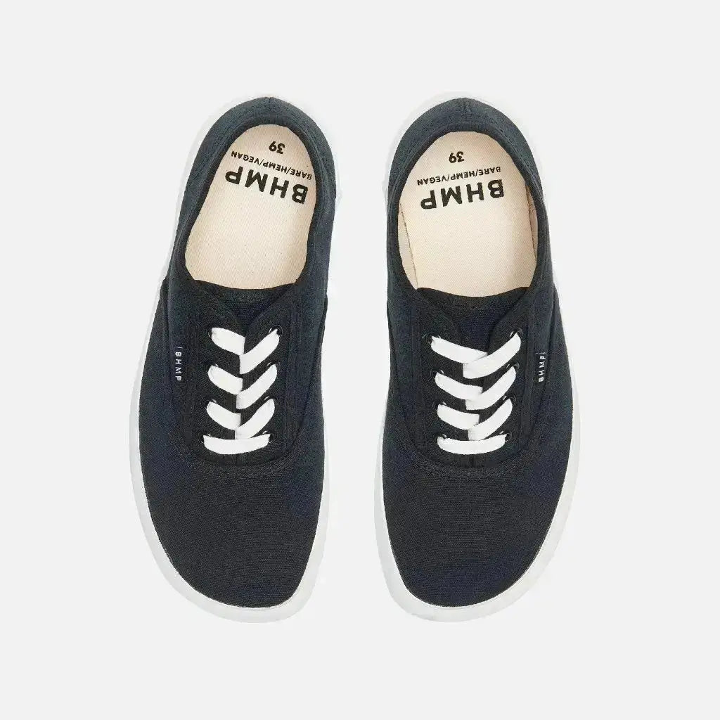 Bohempia - Kolda 2.0 Black White - Zapatillas barefoot veganas unisex negras