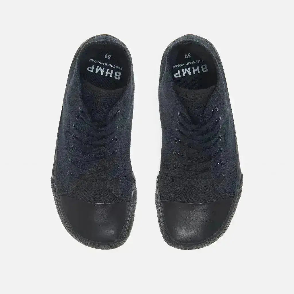 Bohempia - Orik 2.0 Noir & Noir - Baskets barefoot montantes