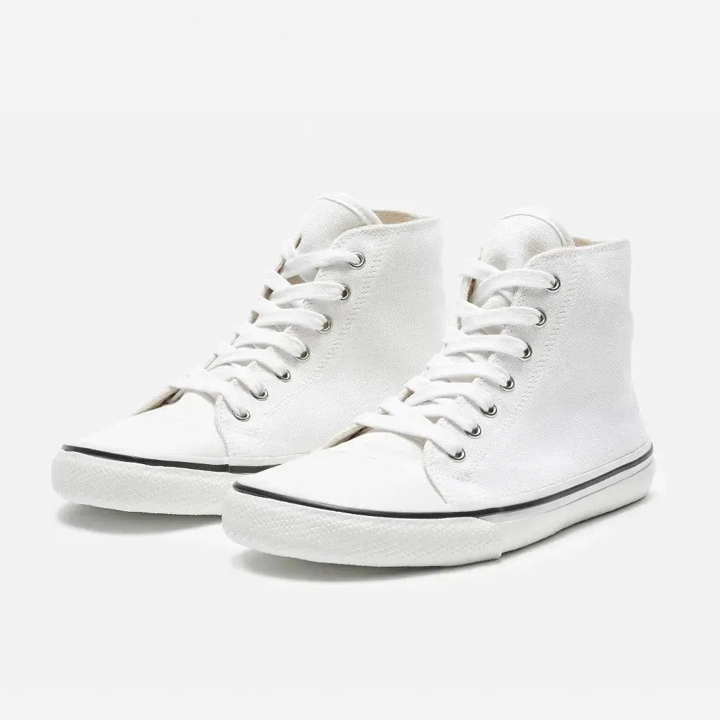 Bohempia - Orik 2.0 Blanc & Blanc - Baskets barefoot montantes