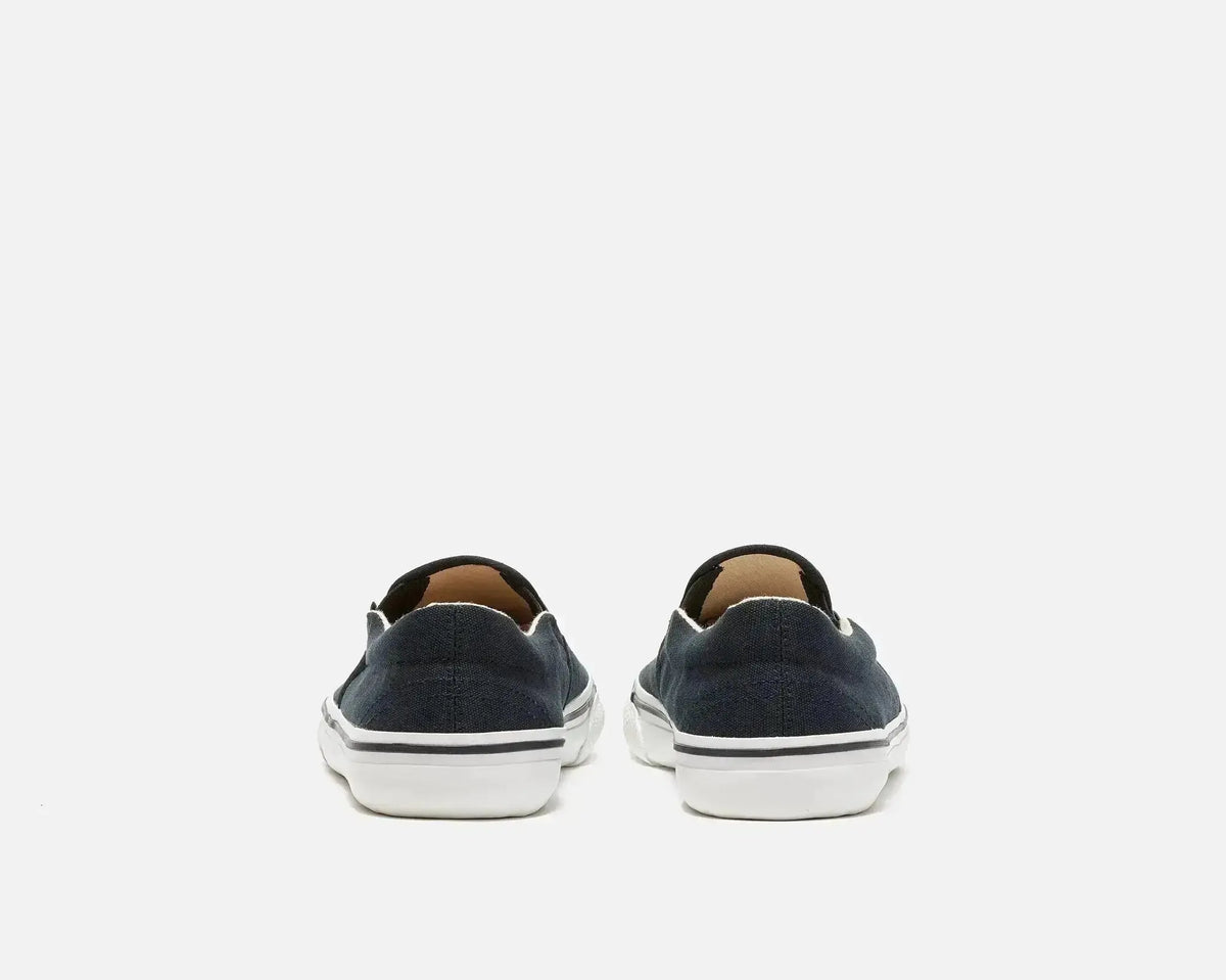 Bohempia Velik Black & White - Zapatillas sin cordones barefoot unisex negras