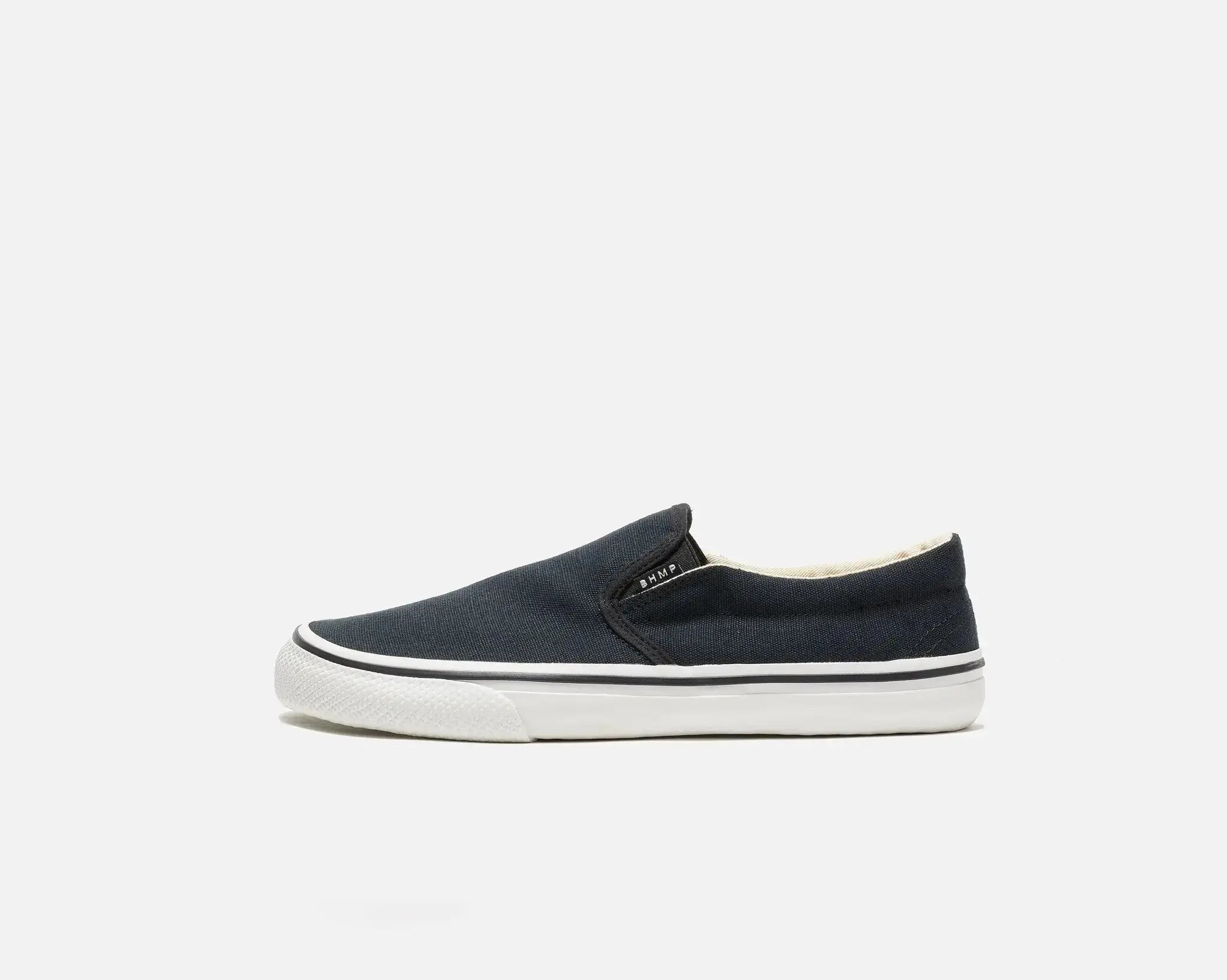 Bohempia - Velik Black & White - Zapatillas sin cordones barefoot veganas unisex negras