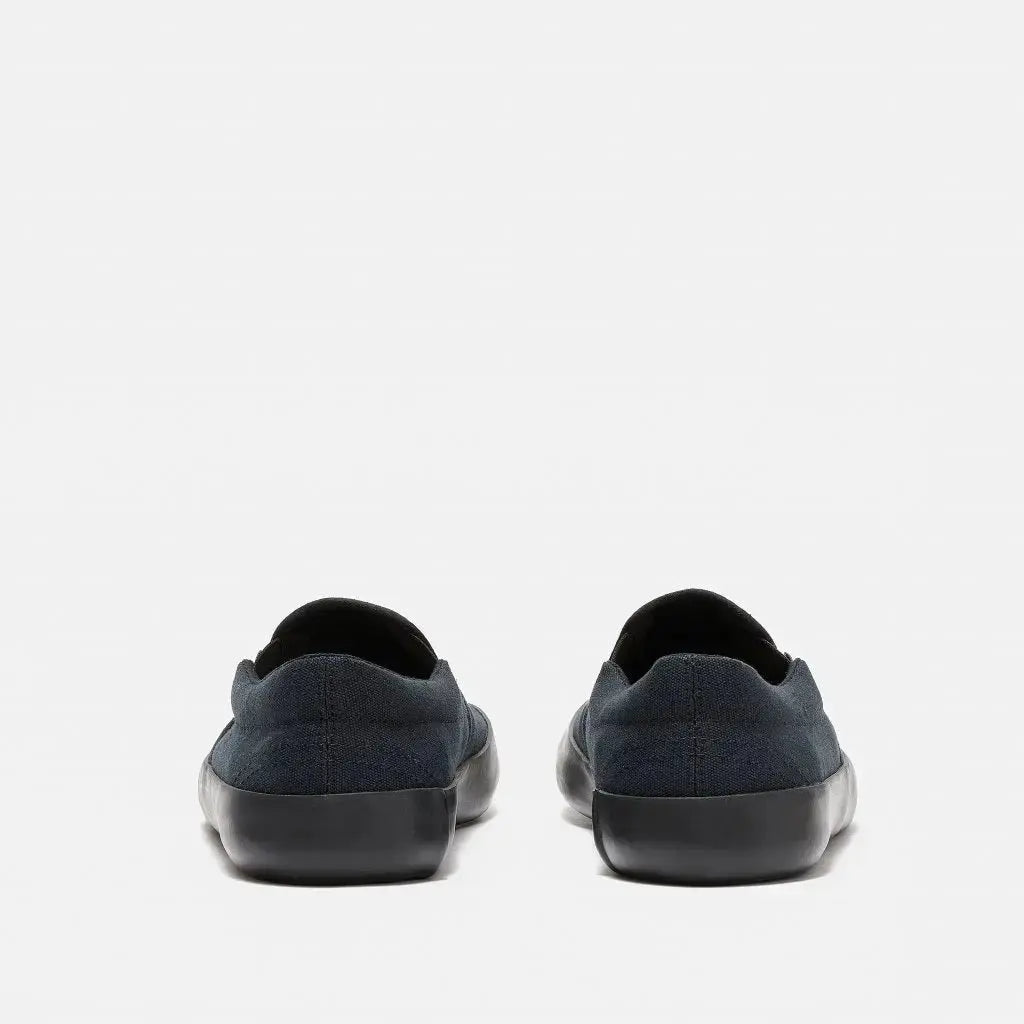 Bohempia – Vikla 2.0 Black & Black - Zapatillas sin cordones barefoot veganas unisex negras