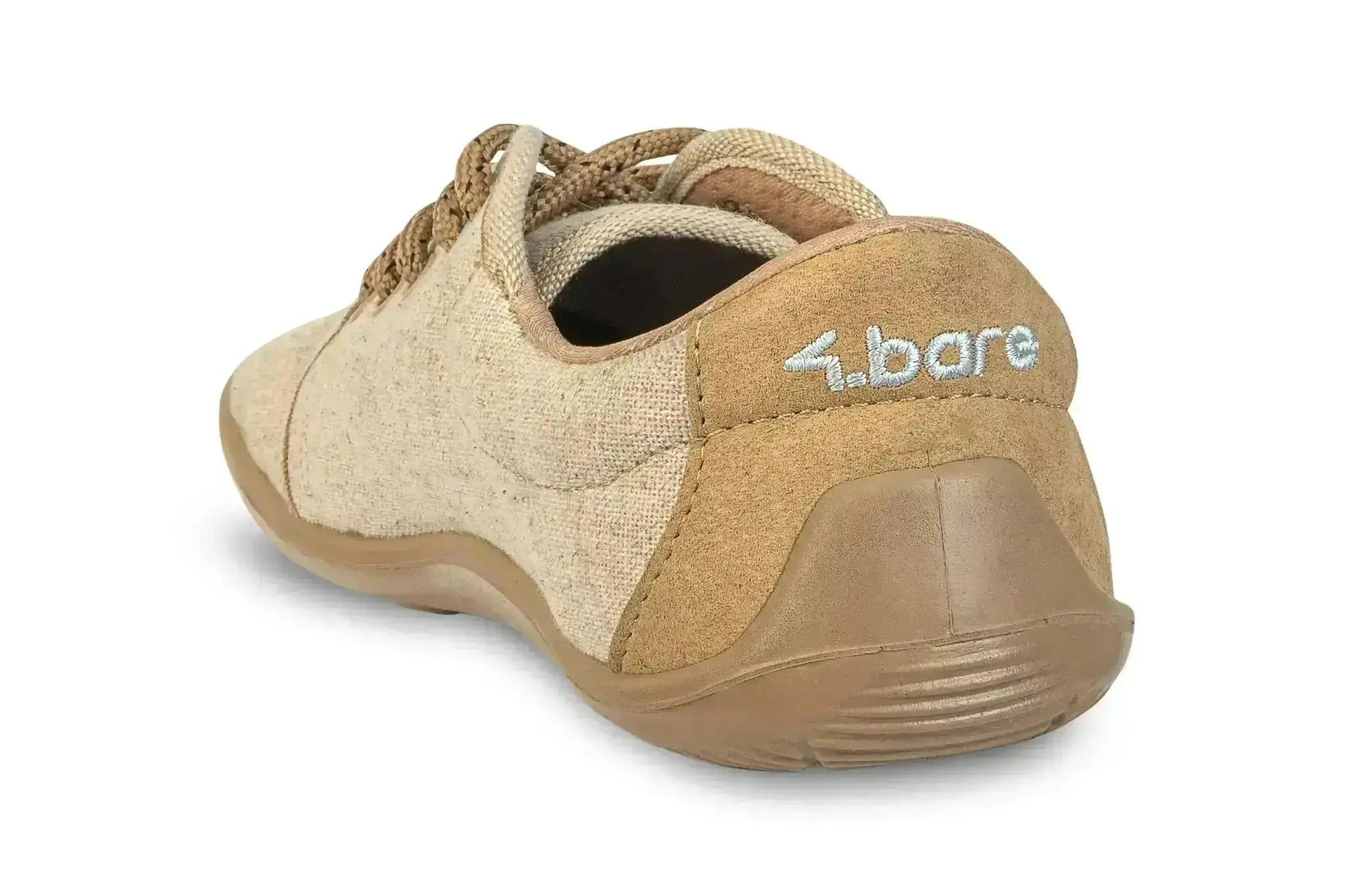 4.bare - 4.Hemp 1 Natural - Zapatillas barefoot de cáñamo para mujer beige
