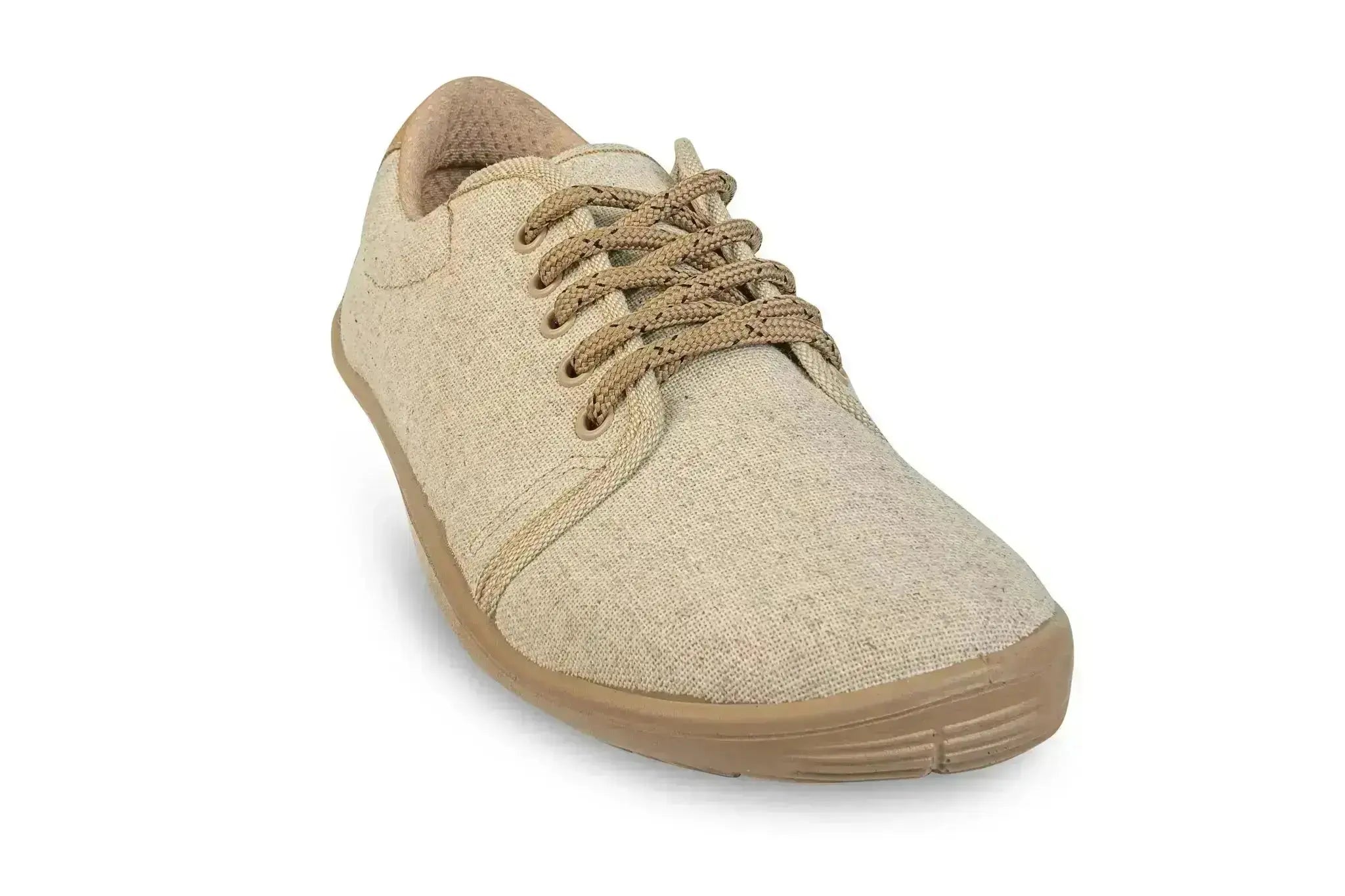 4.bare - 4.Hemp 1 Natural - Zapatillas barefoot de cáñamo para mujer beige