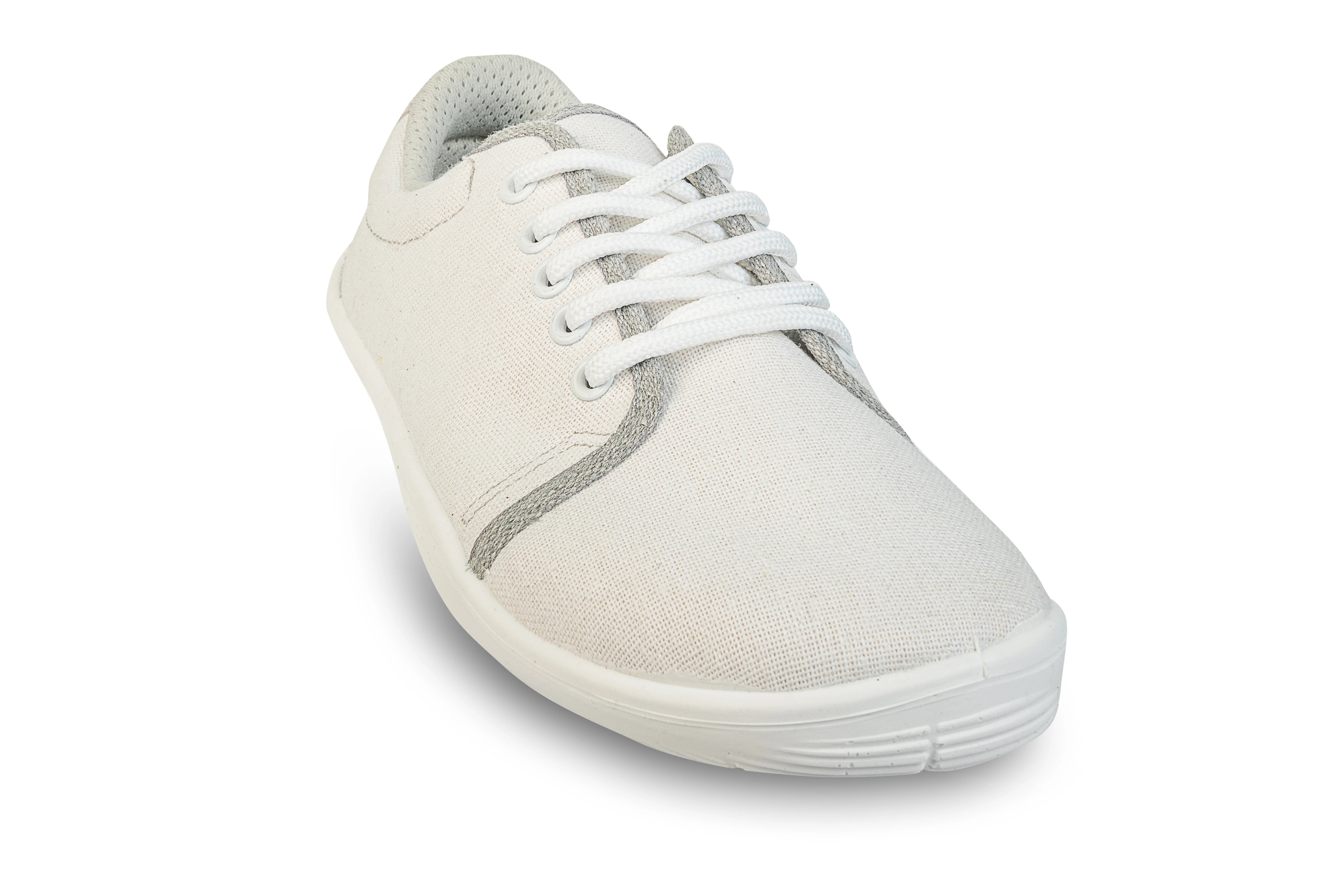 4.bare - 4.Hemp Off White - Deportivas minimalistas de cáñamo