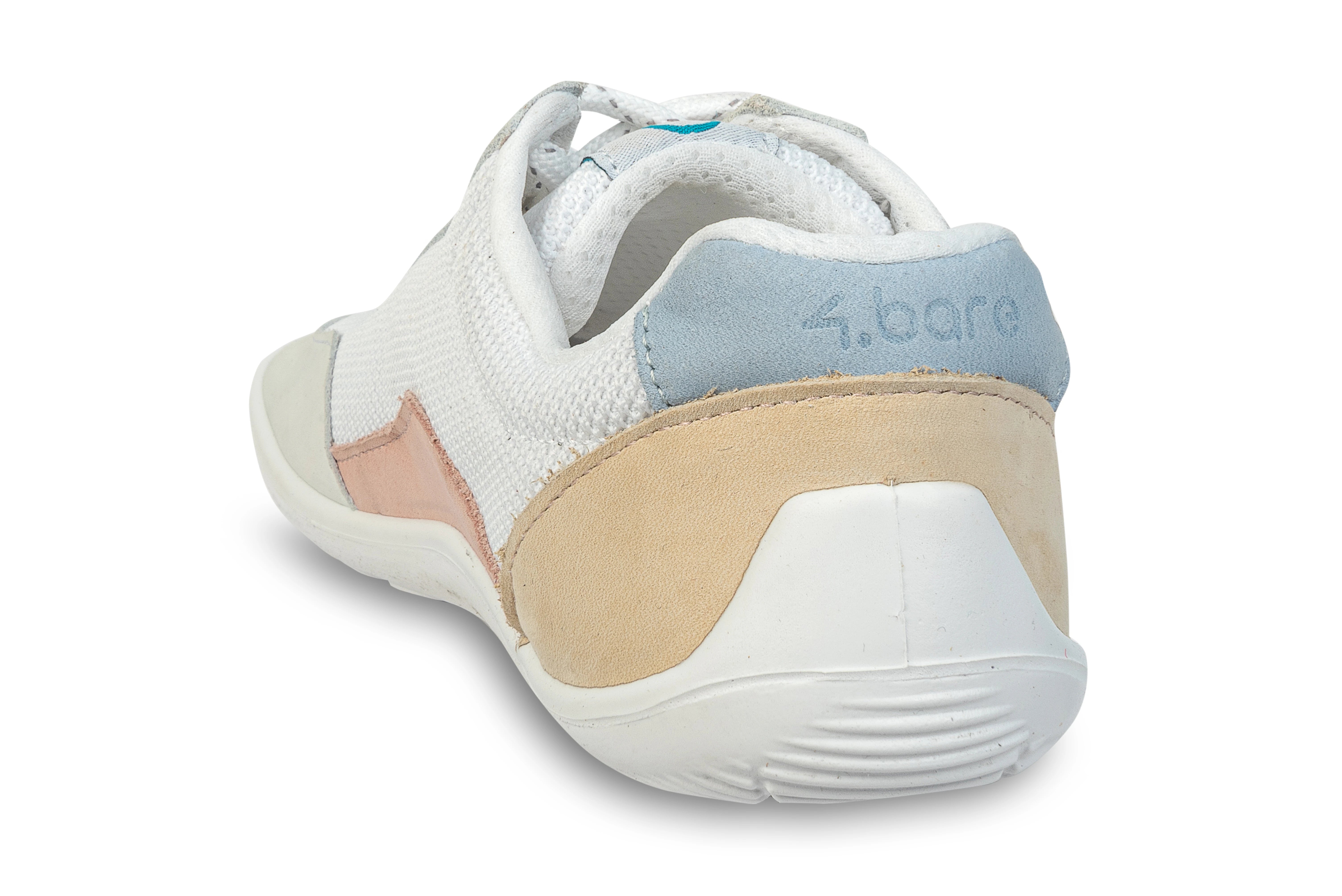 4.bare - 4.Joy Powder Pink - Off White - Deportivas minimalistas