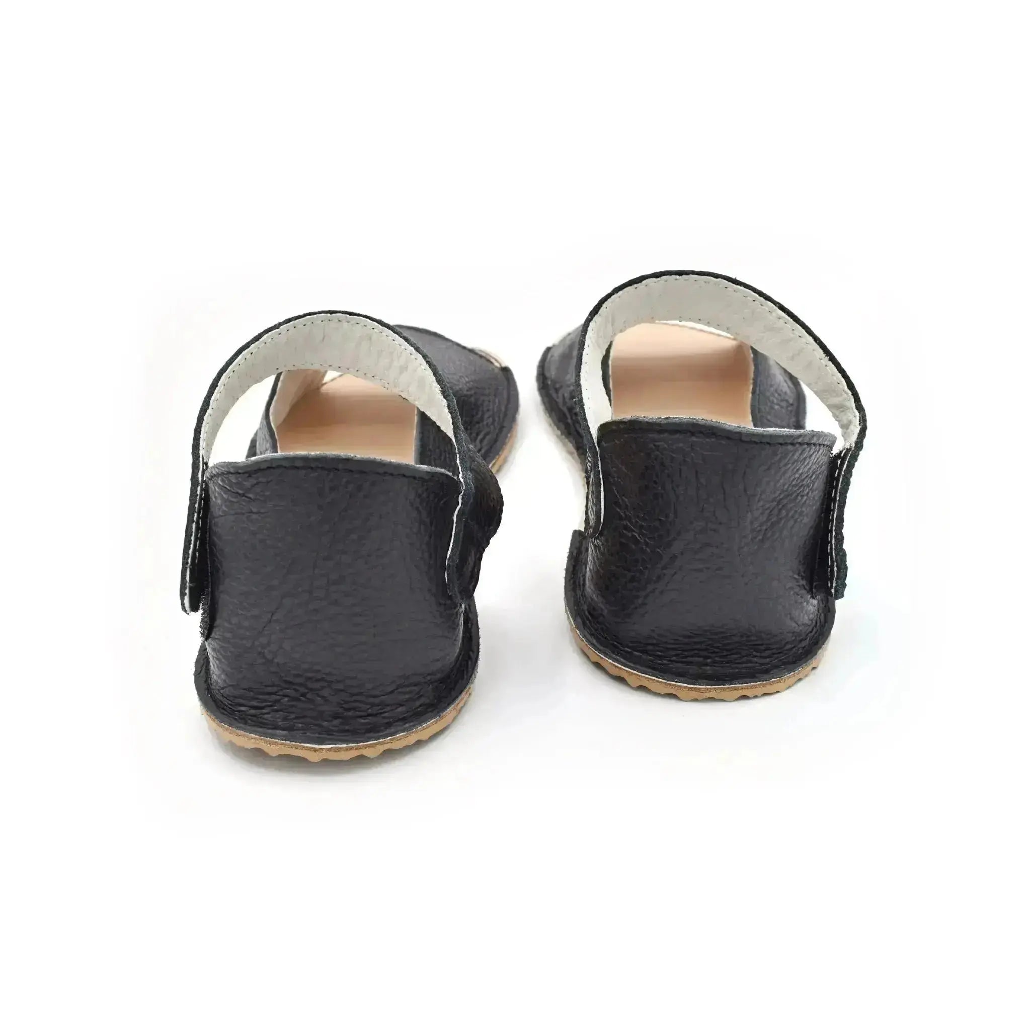 Cacles Barefoot - Akumal Black - Sandalias barefoot negras para mujer negras