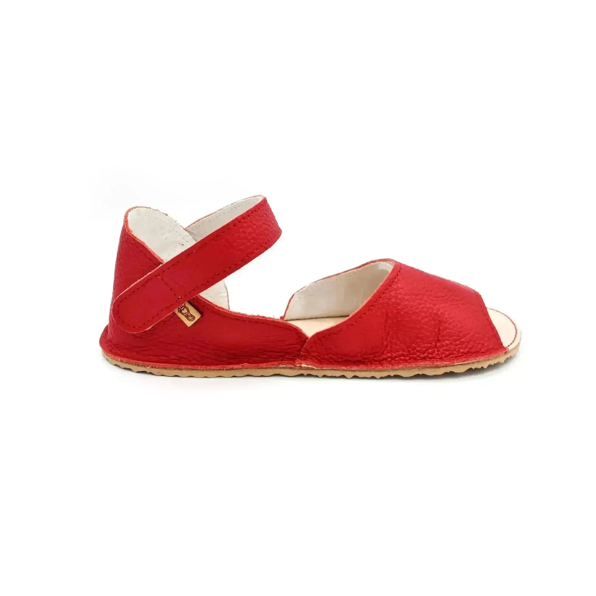 Cacles Barefoot - Akumal Cherry Red - Sandalias barefoot rojas para mujer rojas