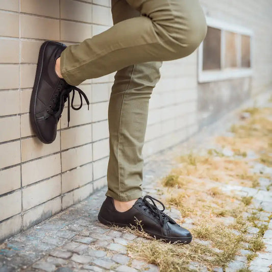 Angles Fashion - Linos Black - Deportivas barefoot-Angles Fashion-Cacles Barefoot-Tienda de calzado barefoot respetuoso minimalista