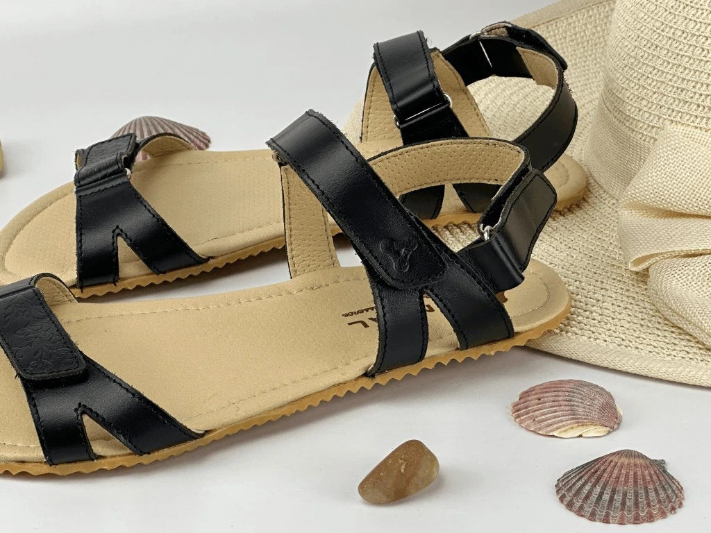 Antal - Alondra Black - Sandalias barefoot