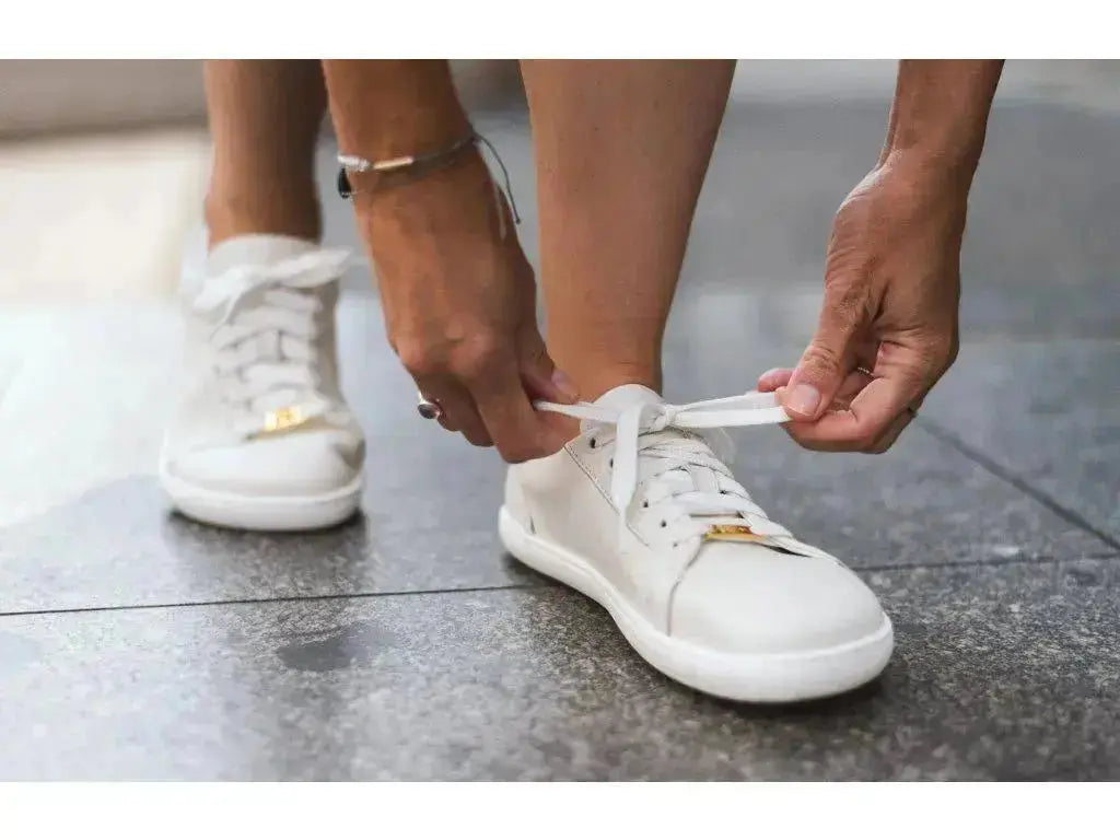 Antal - Amada Antique White - Zapatillas barefoot unisex blanco