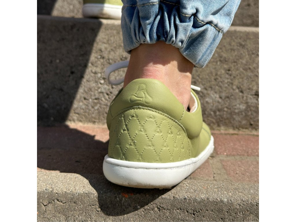 Antal - Amada Tea Green - Deportivas barefoot-Antal-Cacles Barefoot-Tienda de calzado barefoot respetuoso minimalista