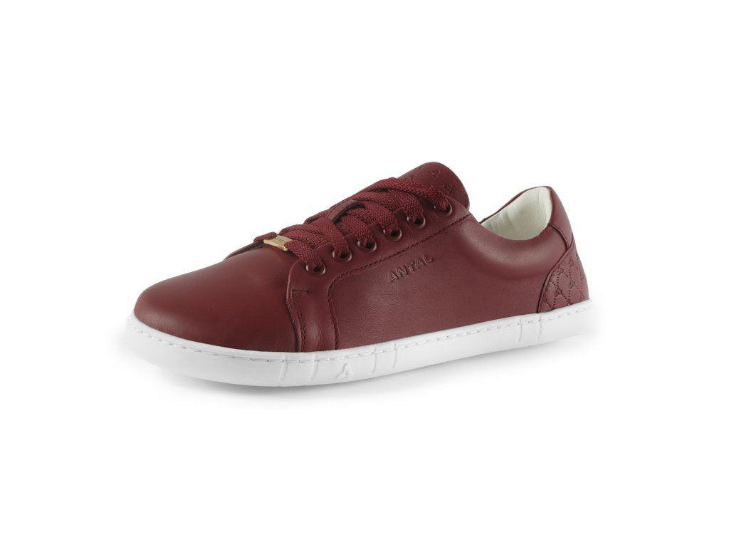 Antal - Amada Wine Red - Deportivas barefoot-Antal-Cacles Barefoot-Tienda de calzado barefoot respetuoso minimalista