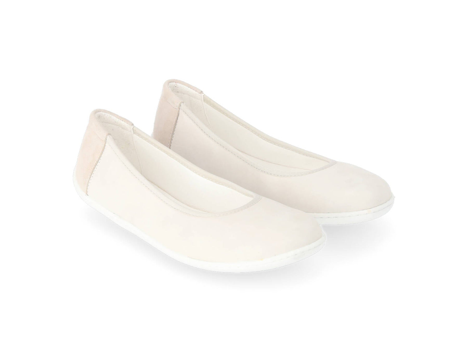 Ballet Flats Be Lenka - Sophie - Chalk White-Be Lenka-Cacles Barefoot