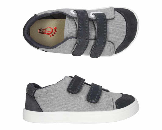 Bar3foot - Cross Denver 4BC29/1 - sneakers barefoot - gris-3F-Cacles Barefoot-Tienda de calzado barefoot respetuoso minimalista