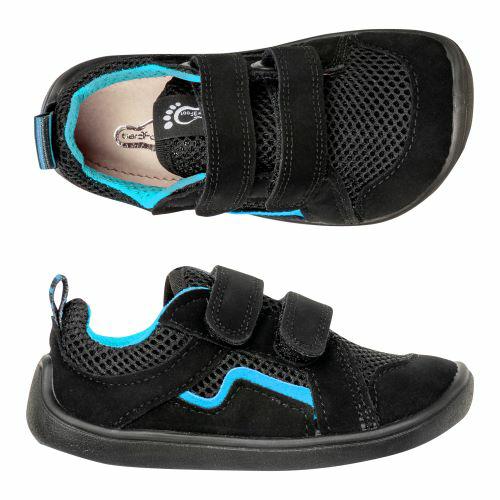 Bar3foot - Elf Kansas Air 3BE9/A99 negro y azul - deportivas barefoot
