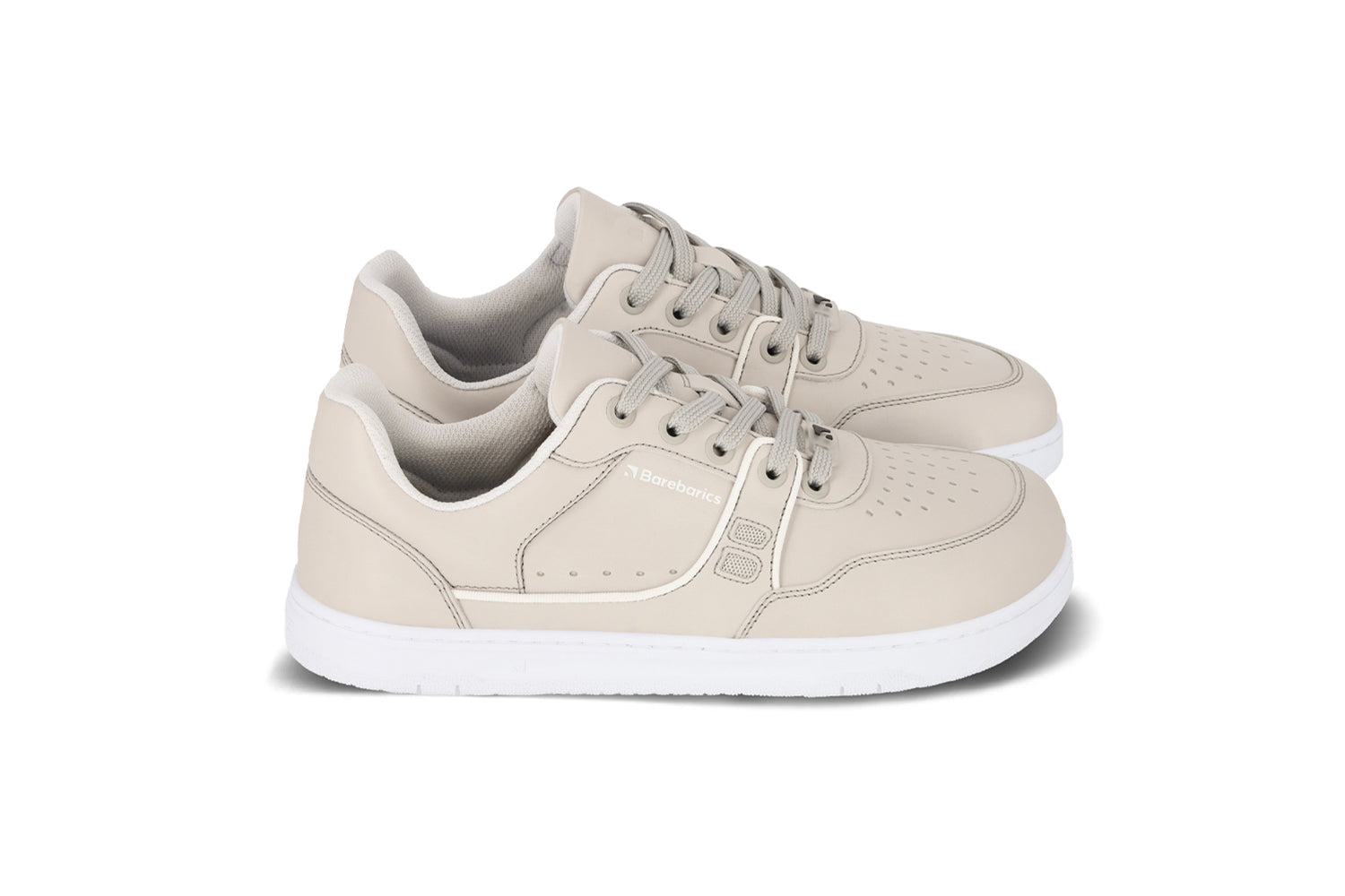 Barebarics - Arise Cream White - Deportivas barefoot-Barebarics-Cacles Barefoot-Tienda de calzado barefoot respetuoso minimalista
