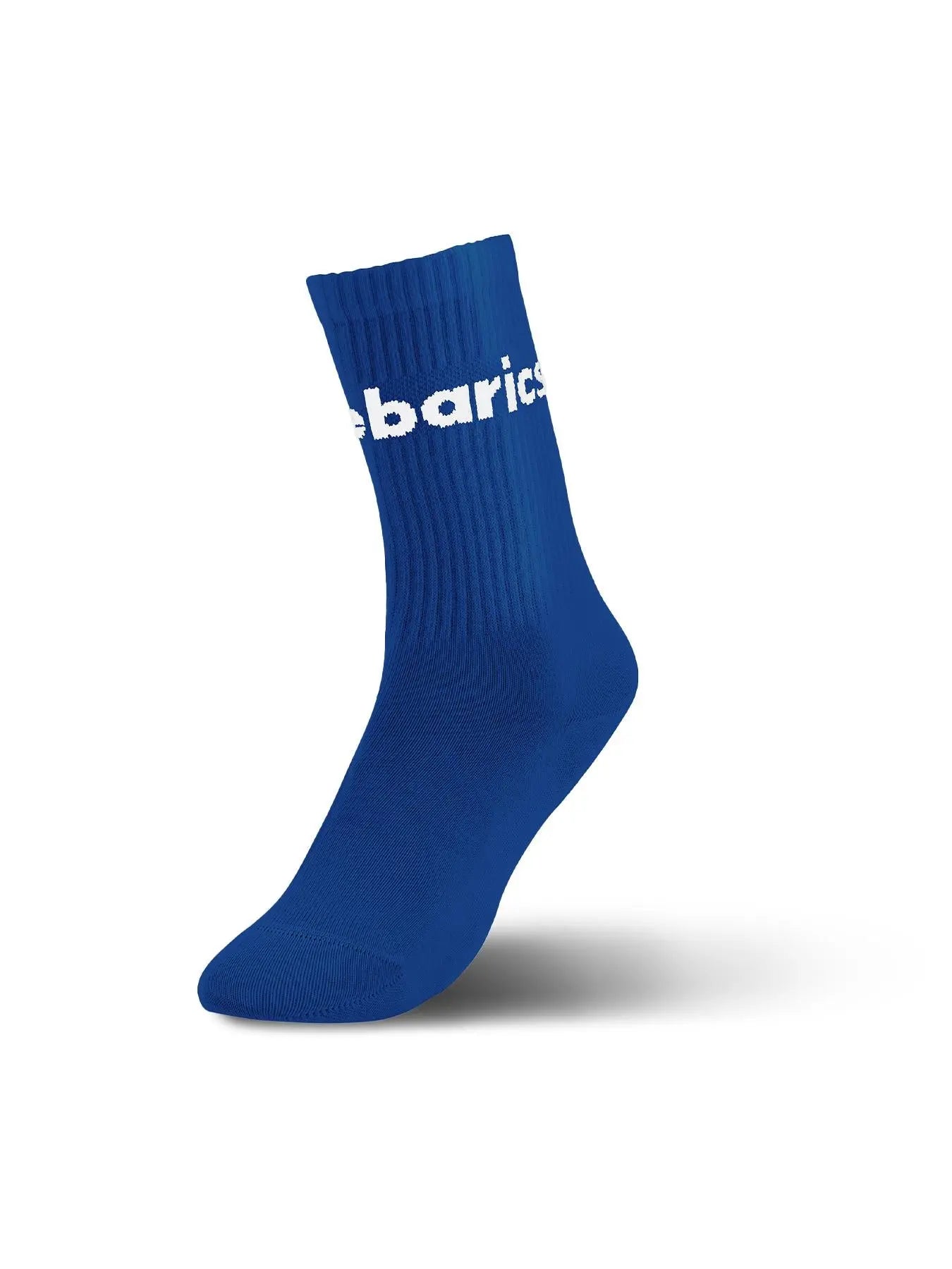 Barebarics - Barefoot calcetines - Crew - Blue - Big logo - 3 pack