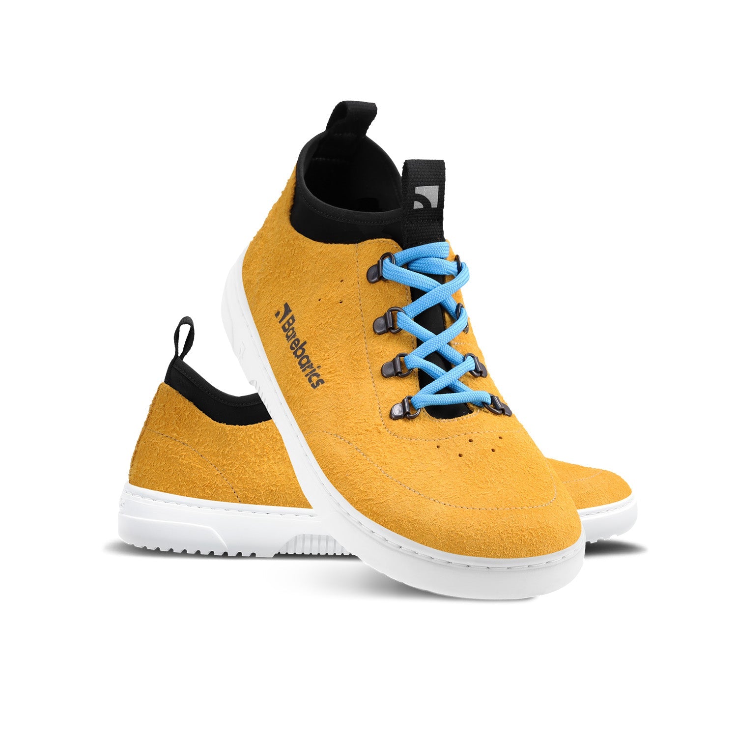 Barebarics - Bronx Mustard - Deportivas barefoot-Barebarics-Cacles Barefoot-Tienda de calzado barefoot respetuoso minimalista