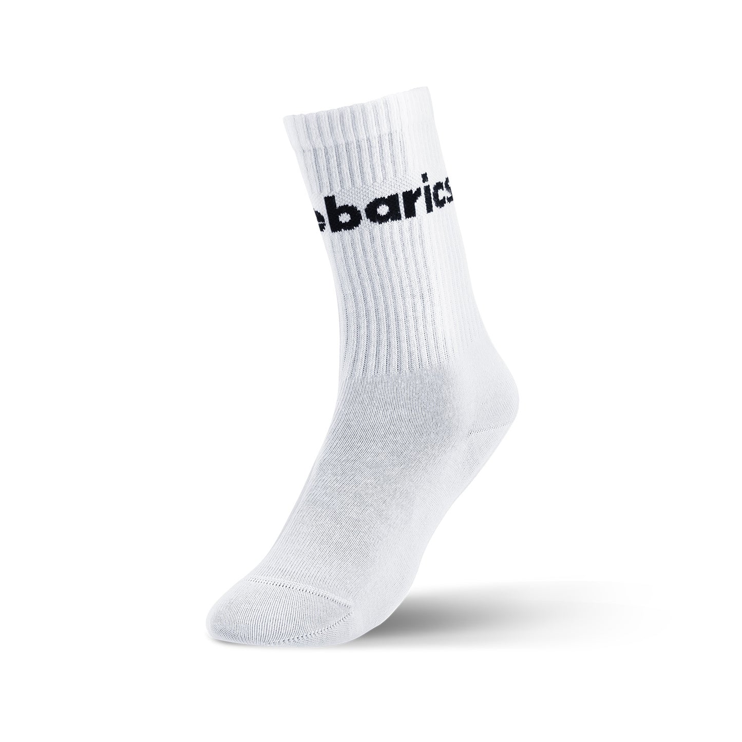 Barebarics - Crew White Big logo - 3 pack - Calcetines barefoot
