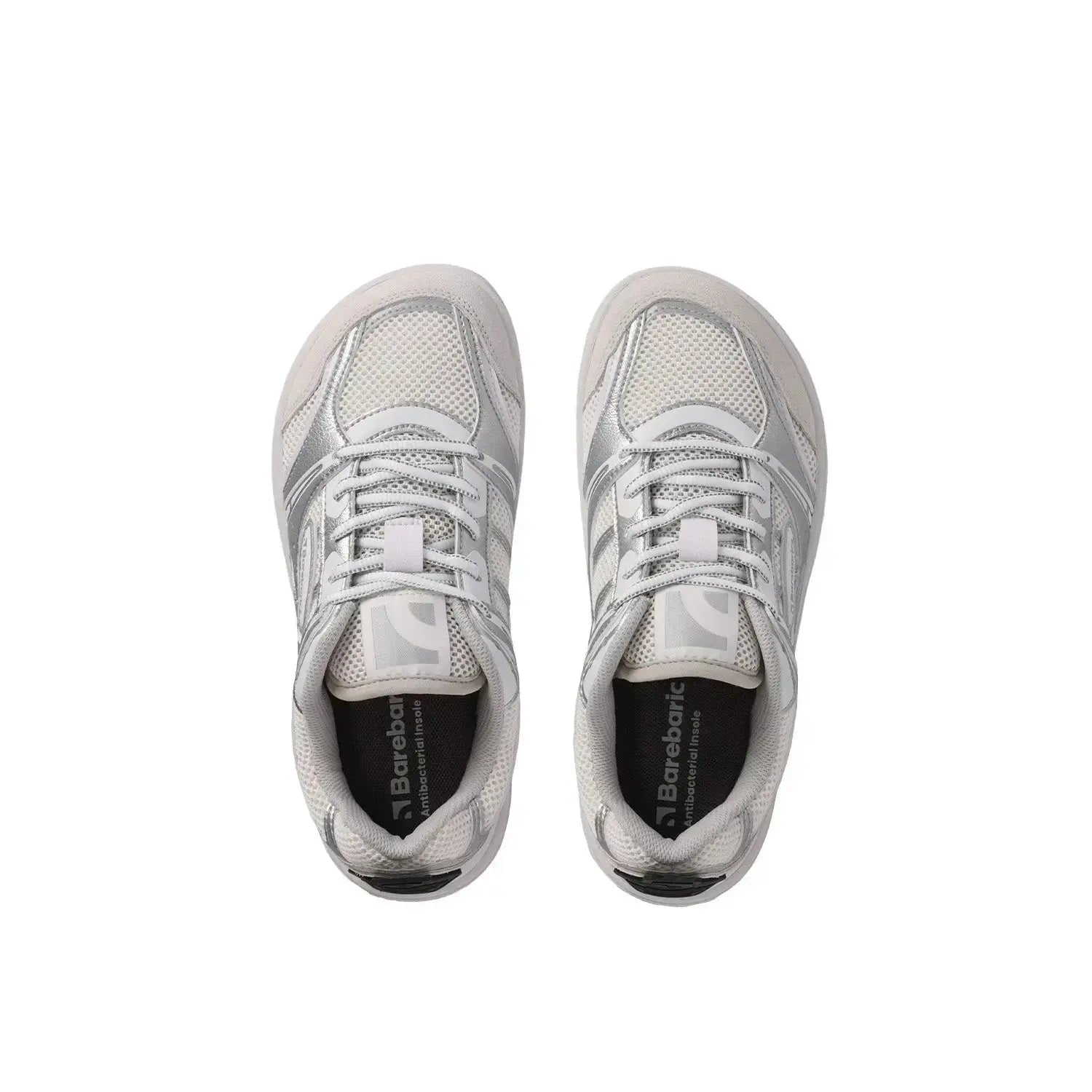 Barebarics - Dropsta Silver & White - Zapatillas barefoot