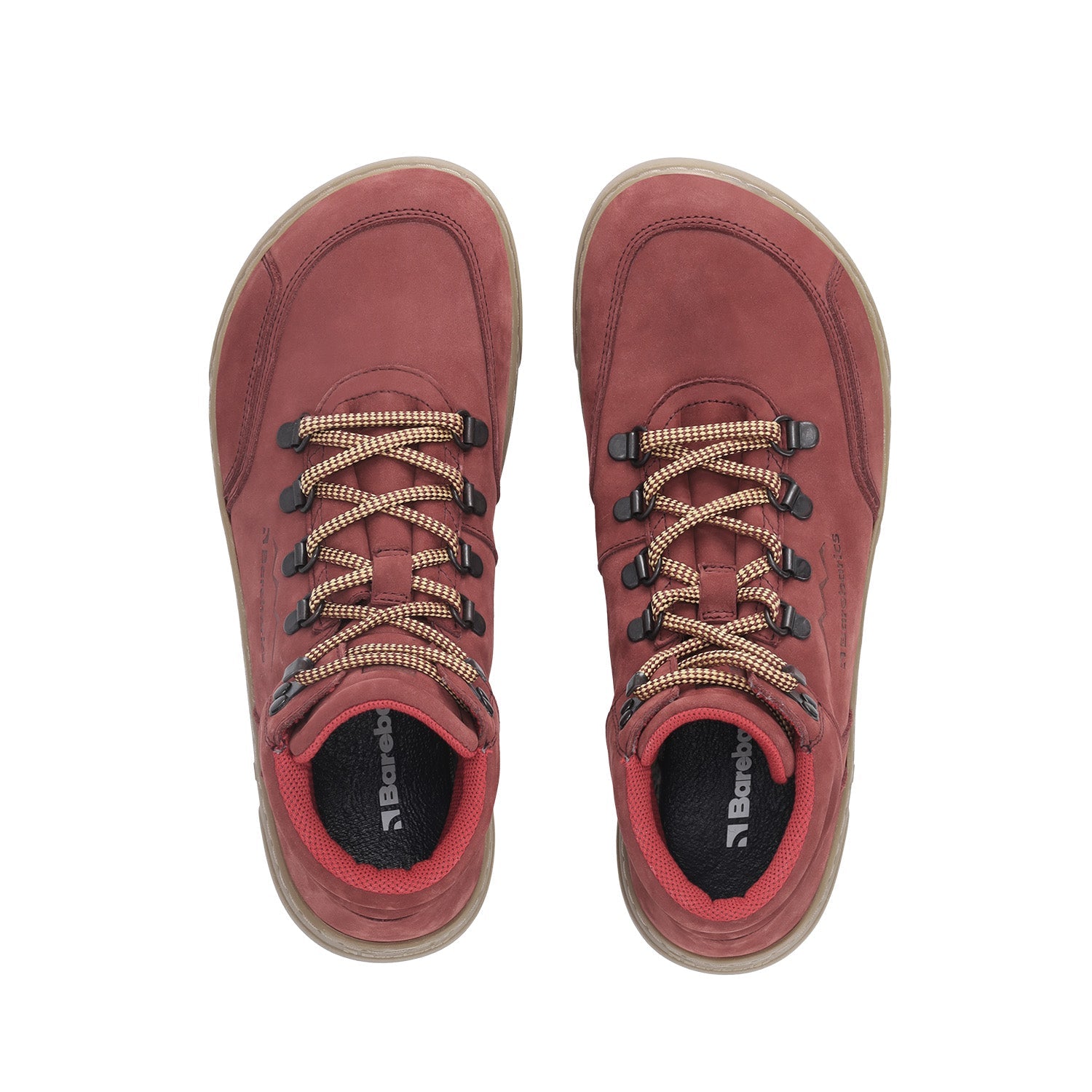 Barebarics - Element Clay Red - Botines deportivos barefoot-Barebarics-Cacles Barefoot-Tienda de calzado barefoot respetuoso minimalista