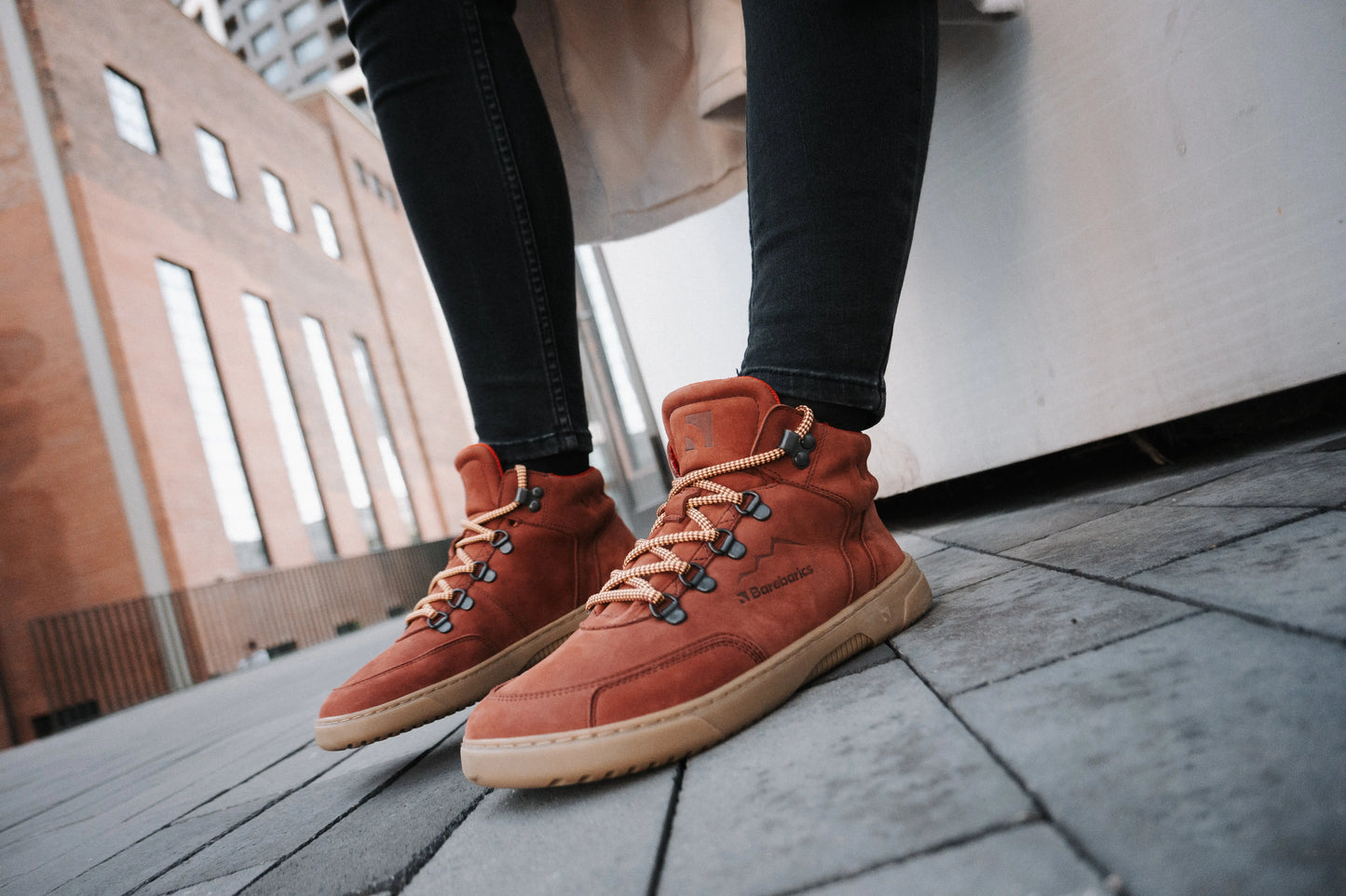 Barebarics - Element Clay Red - Botines deportivos barefoot T47