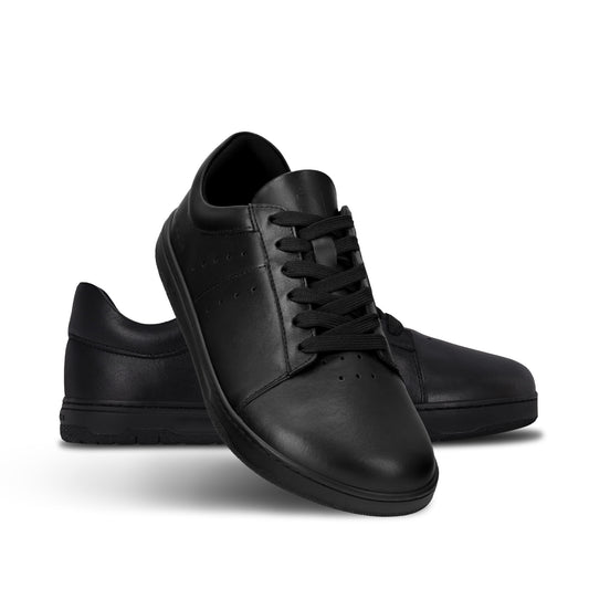 Barebarics - Enigma All Black - Deportivas barefoot-Barebarics-Cacles Barefoot-Tienda de calzado barefoot respetuoso minimalista