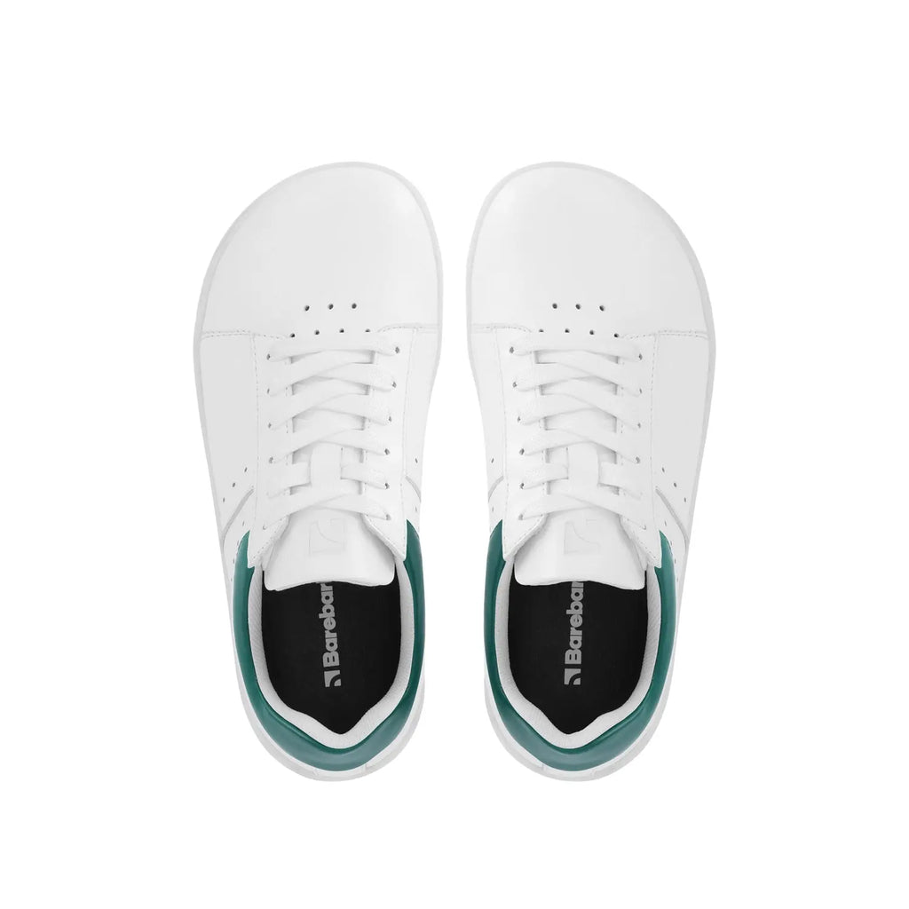 Barebarics - Enigma White & Dark Green - Deportivas barefoot