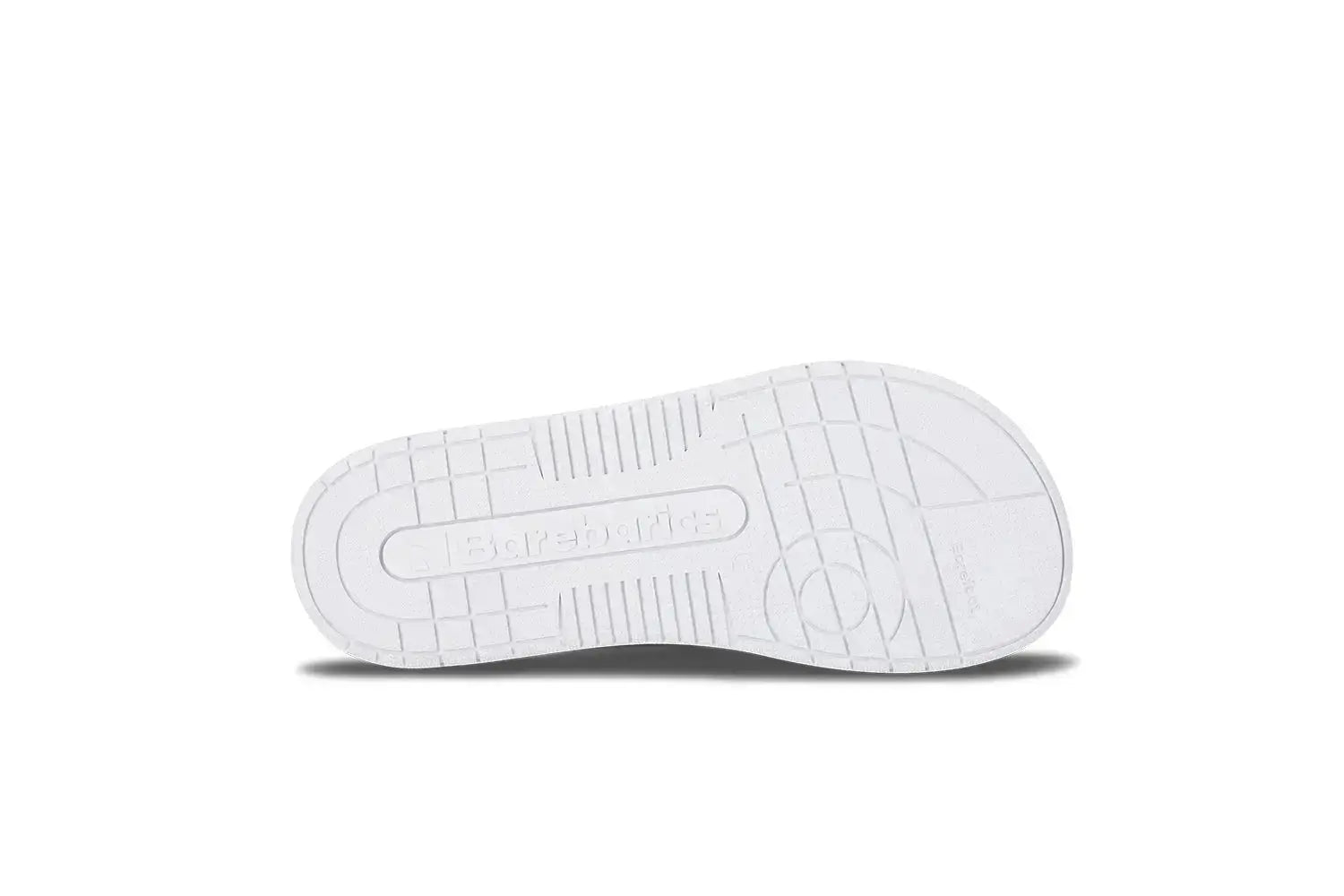 Barebarics - Enigma White & Dark Green - Zapatillas barefoot unisex blanco y verde
