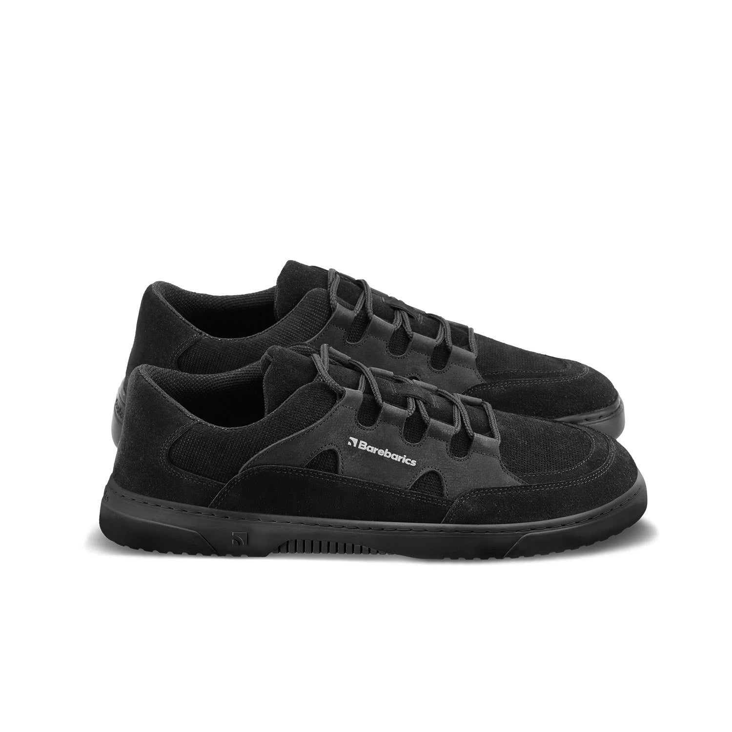 Barebarics - Evo All Black - Deportivas barefoot-Barebarics-Cacles Barefoot-Tienda de calzado barefoot respetuoso minimalista