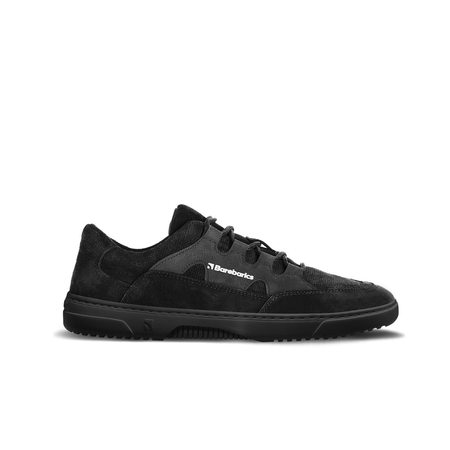 Barebarics - Evo All Black - Deportivas barefoot-Barebarics-Cacles Barefoot-Tienda de calzado barefoot respetuoso minimalista