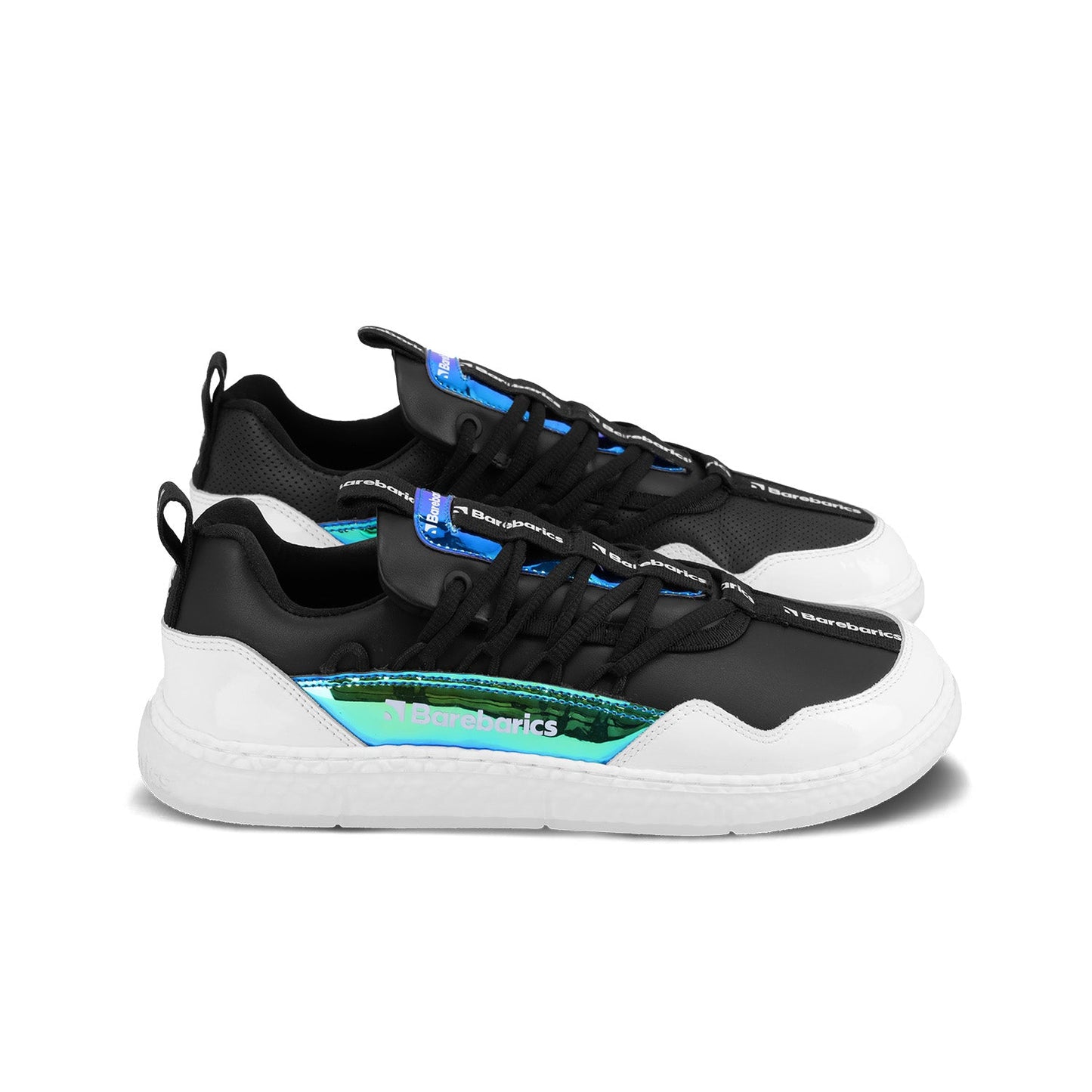 Barebarics - Futura Iridescent Black - Deportivas barefoot-Barebarics-Cacles Barefoot-Tienda de calzado barefoot respetuoso minimalista